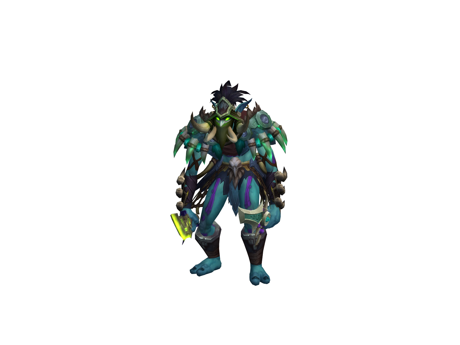 Zuljab 3D character render