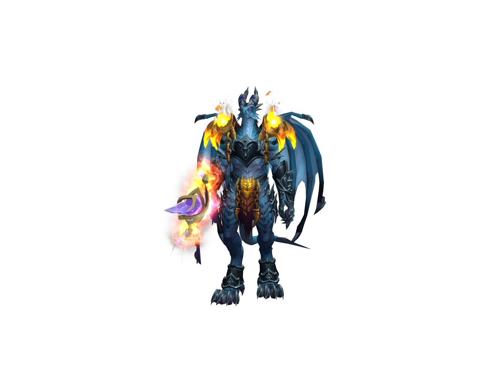 Rhäelys 3D character render