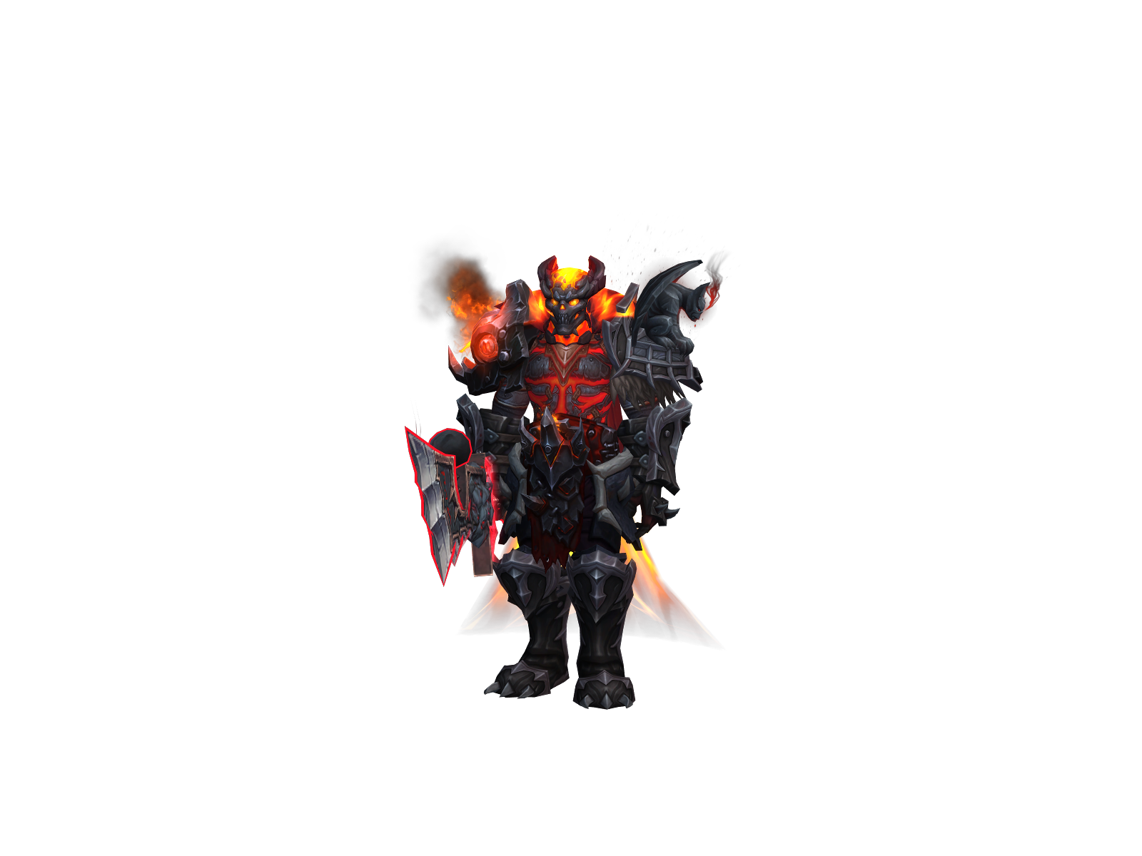 Crosshammer 3D character render