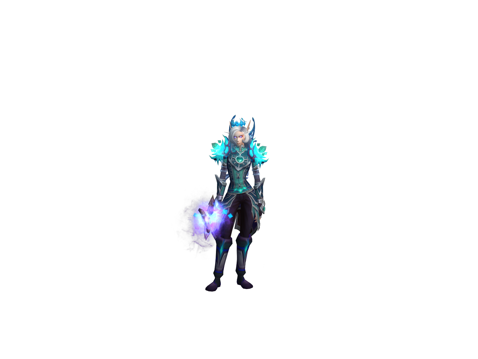 Qel 3D character render