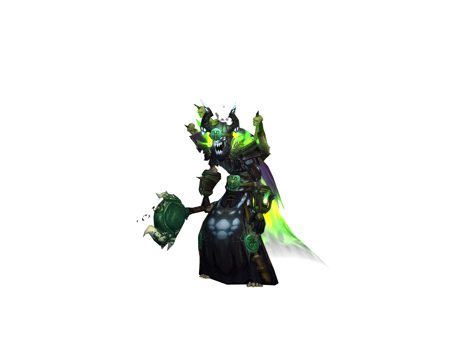 Maldnick 3D character render