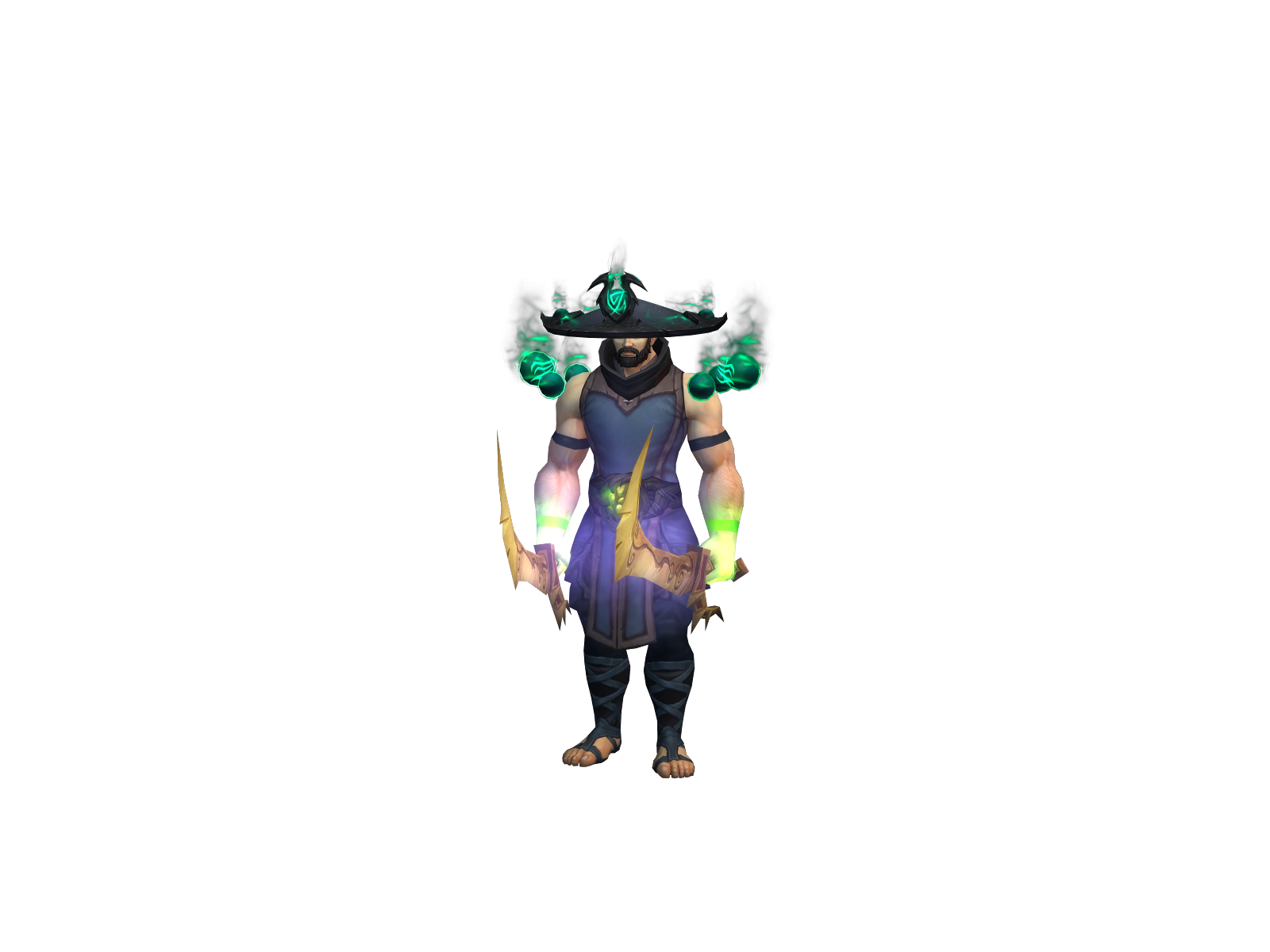 Hochigaze 3D character render