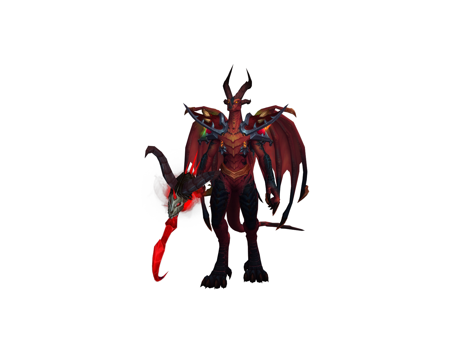 Myotismon 3D character render