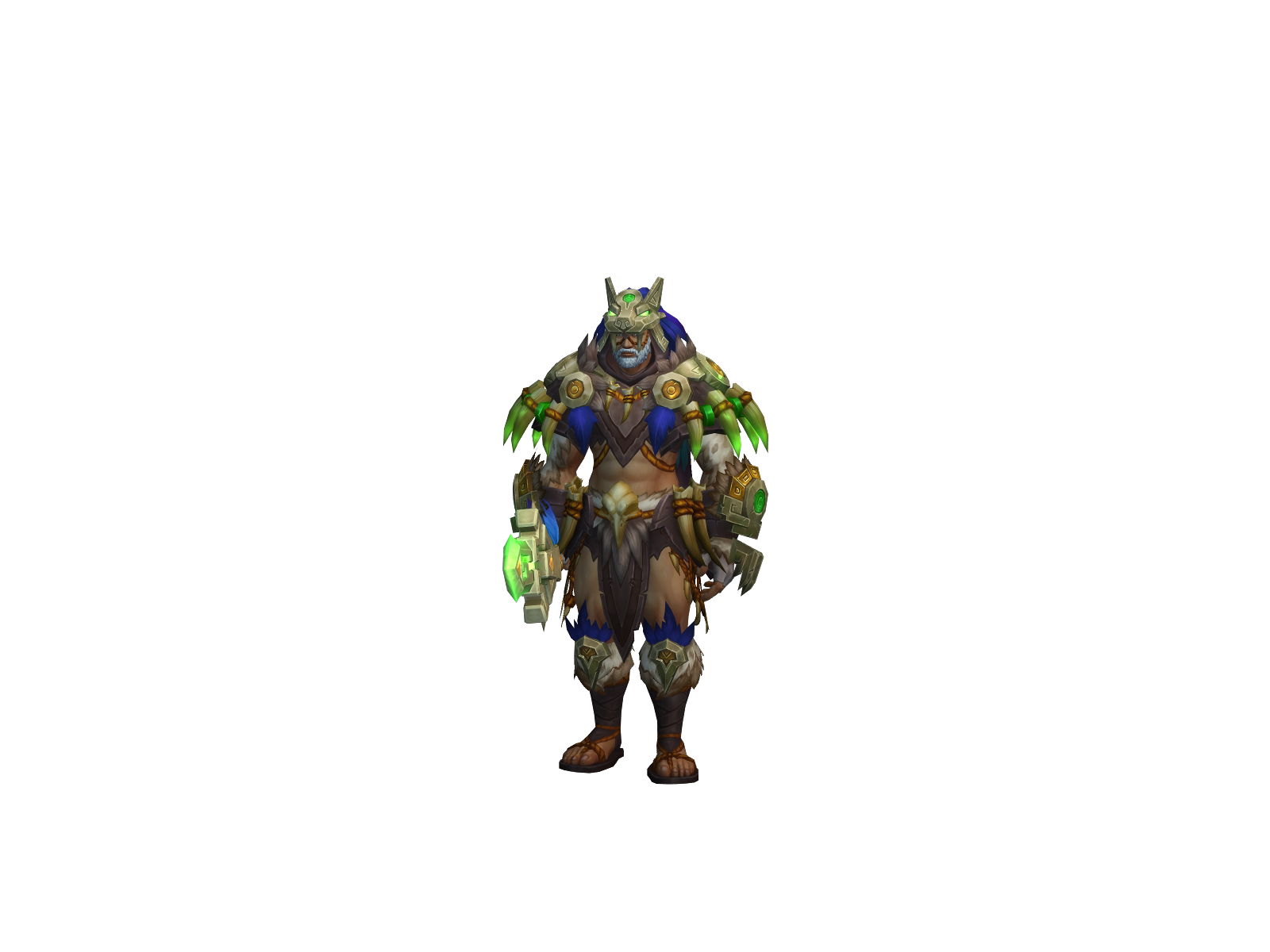 Falccao 3D character render