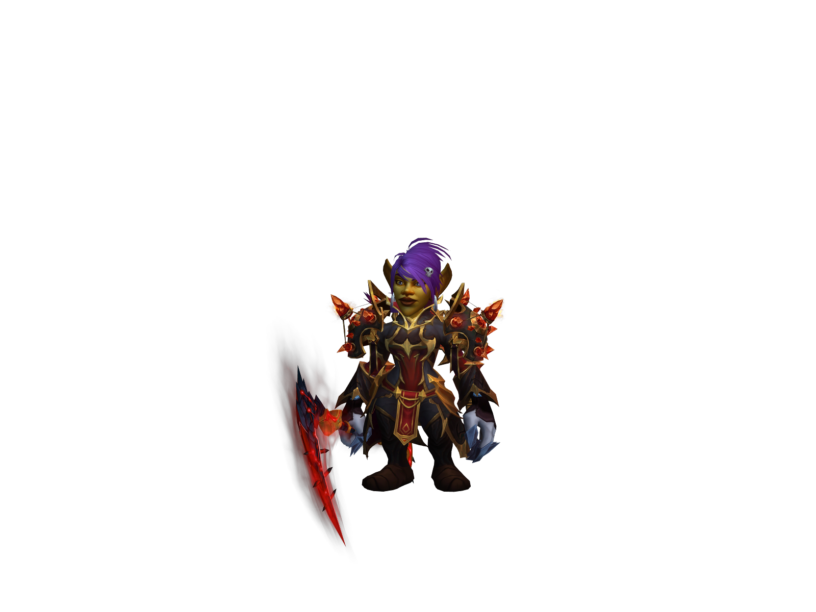 Bowts 3D character render