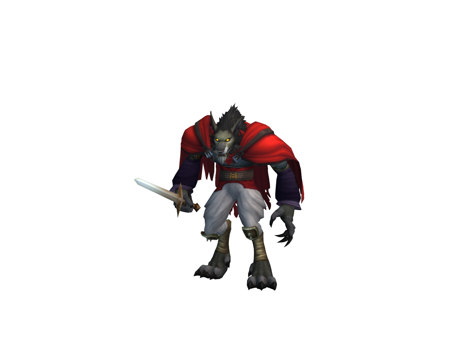 Faronas 3D character render