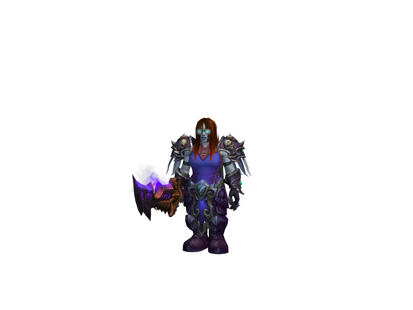 Psých 3D character render