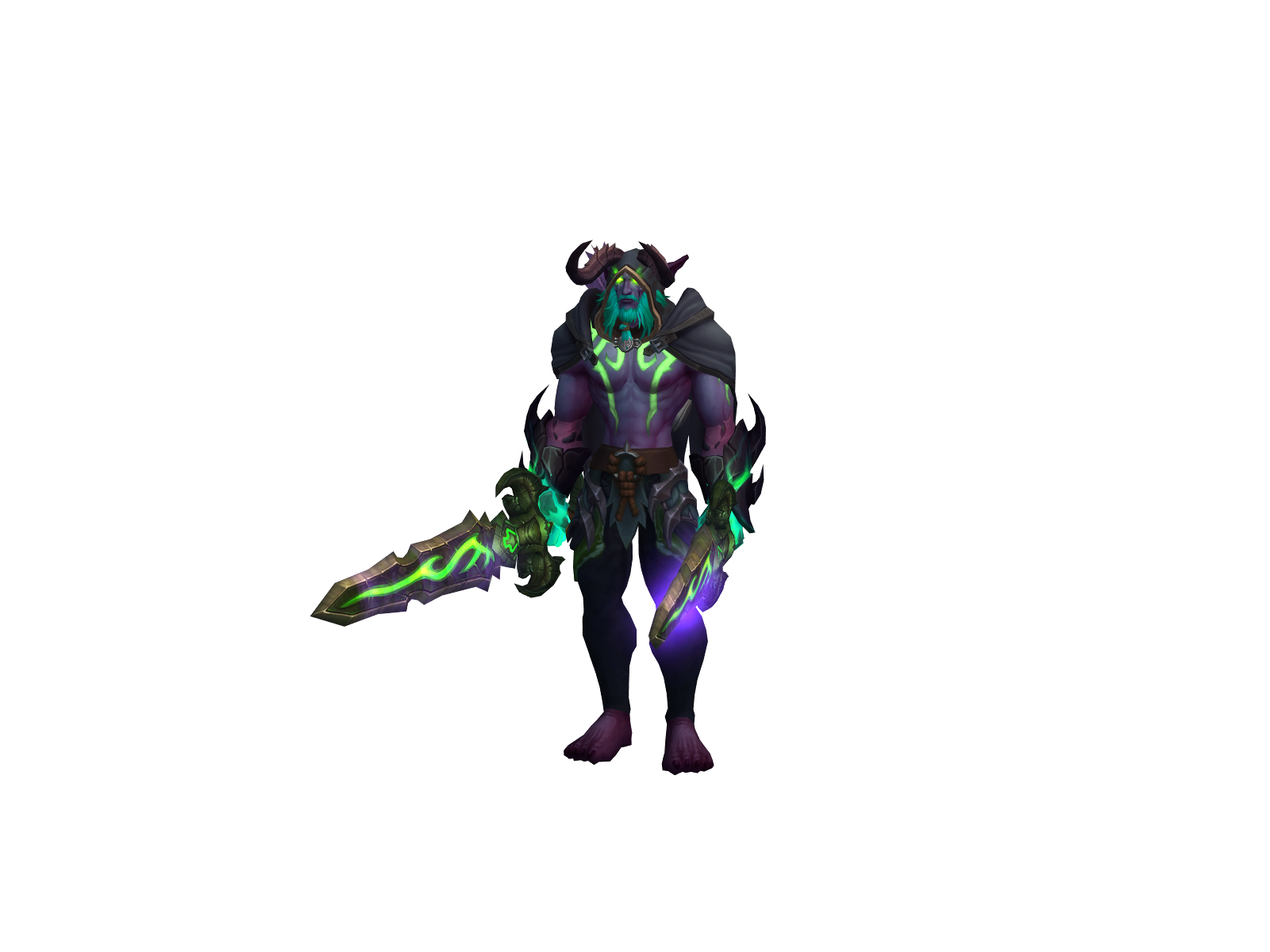Regníer 3D character render