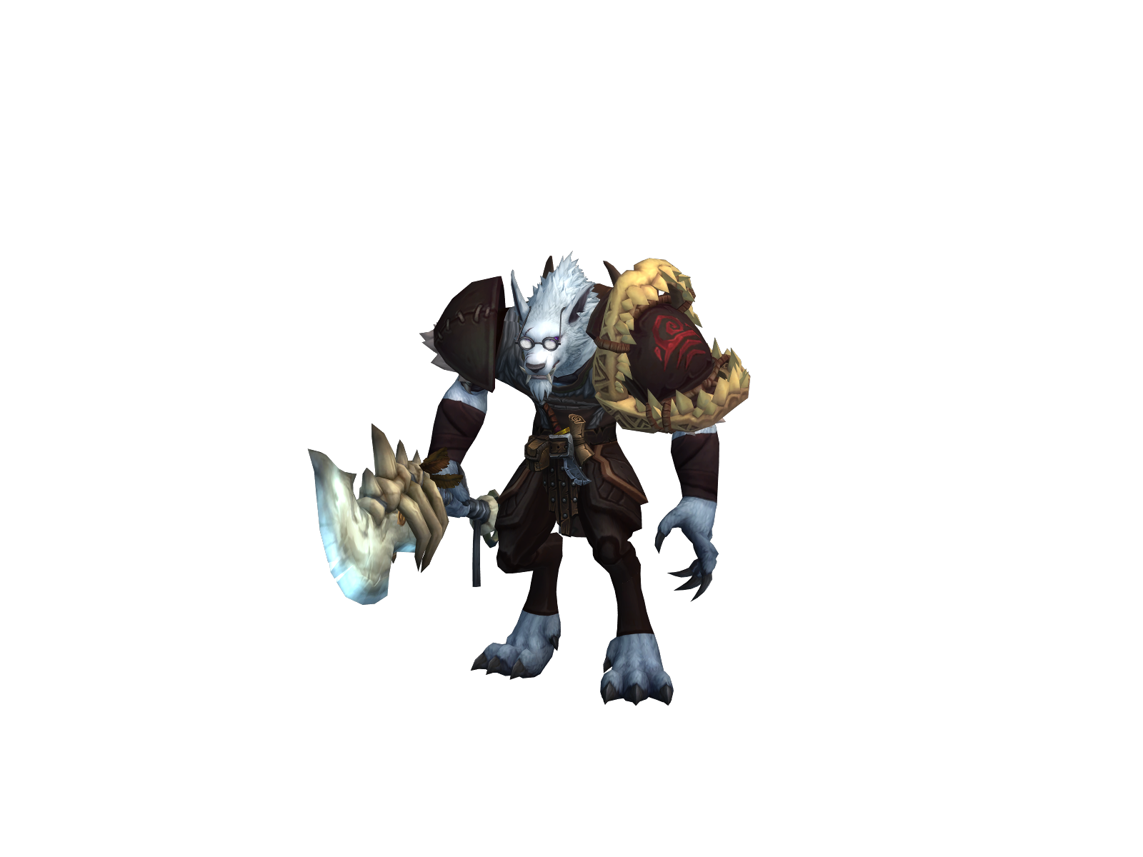 Meridió 3D character render