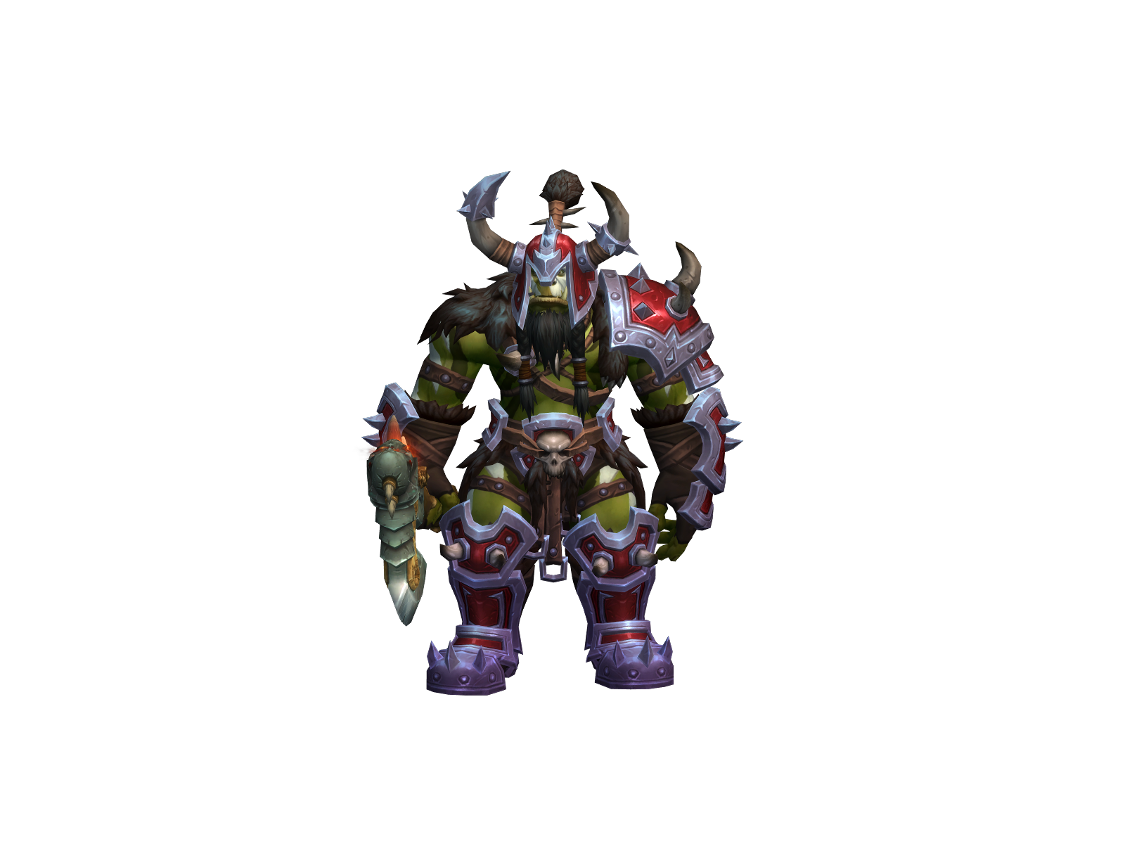 Vrokar 3D character render
