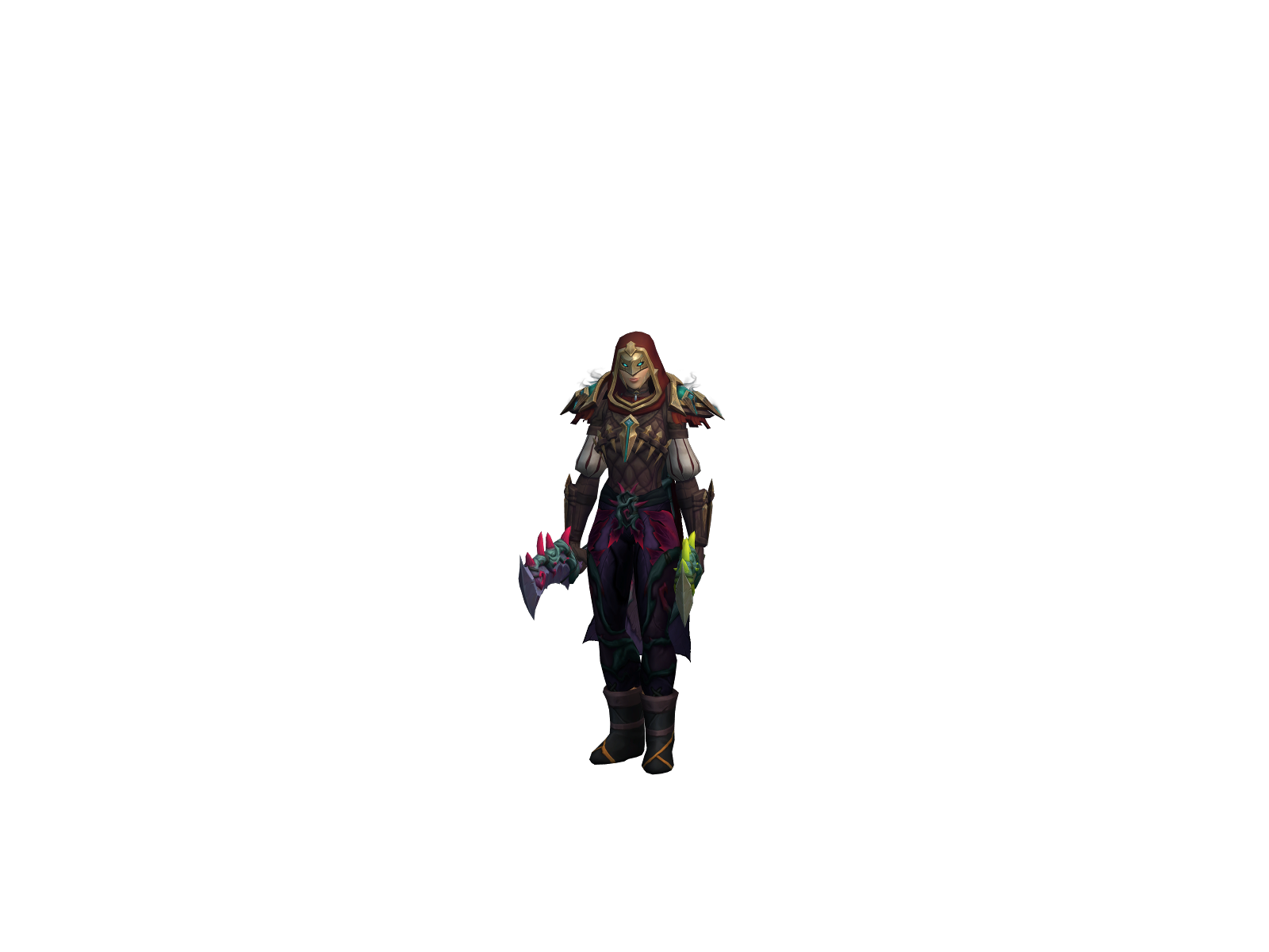 Puñoculo 3D character render