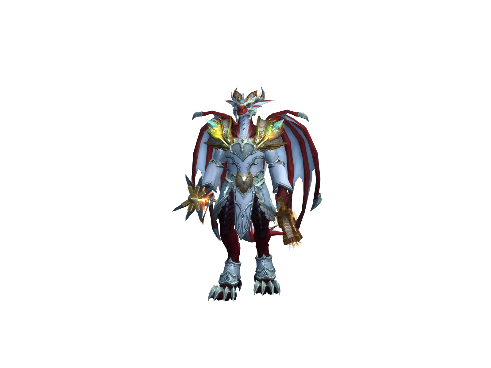 Emberaine 3D character render