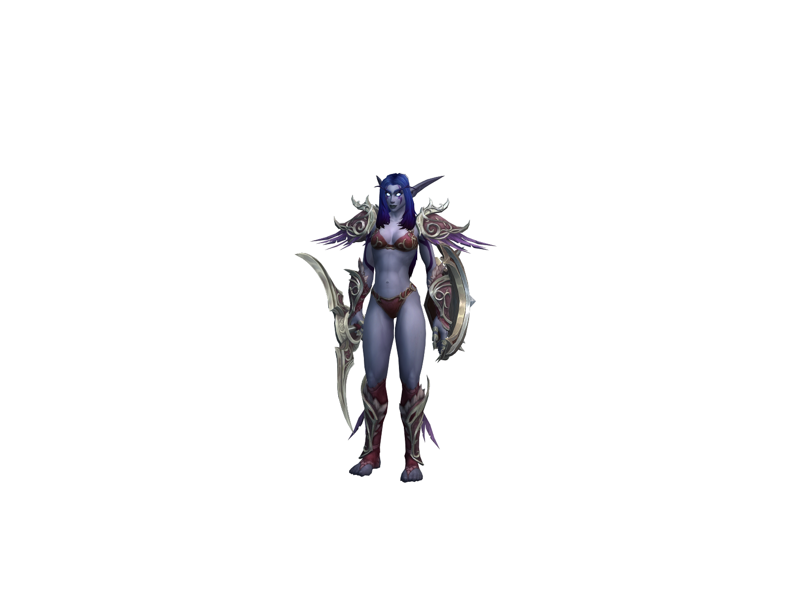 Maiêv 3D character render