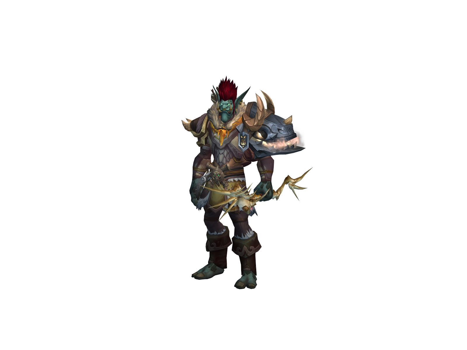 Daroh 3D character render