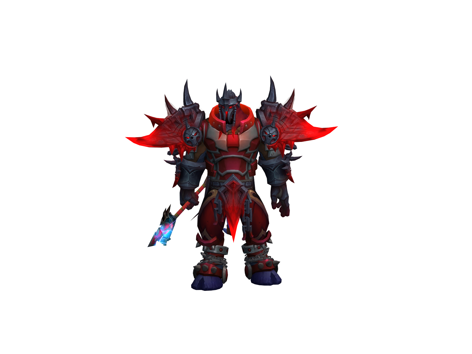 Bloodbale 3D character render