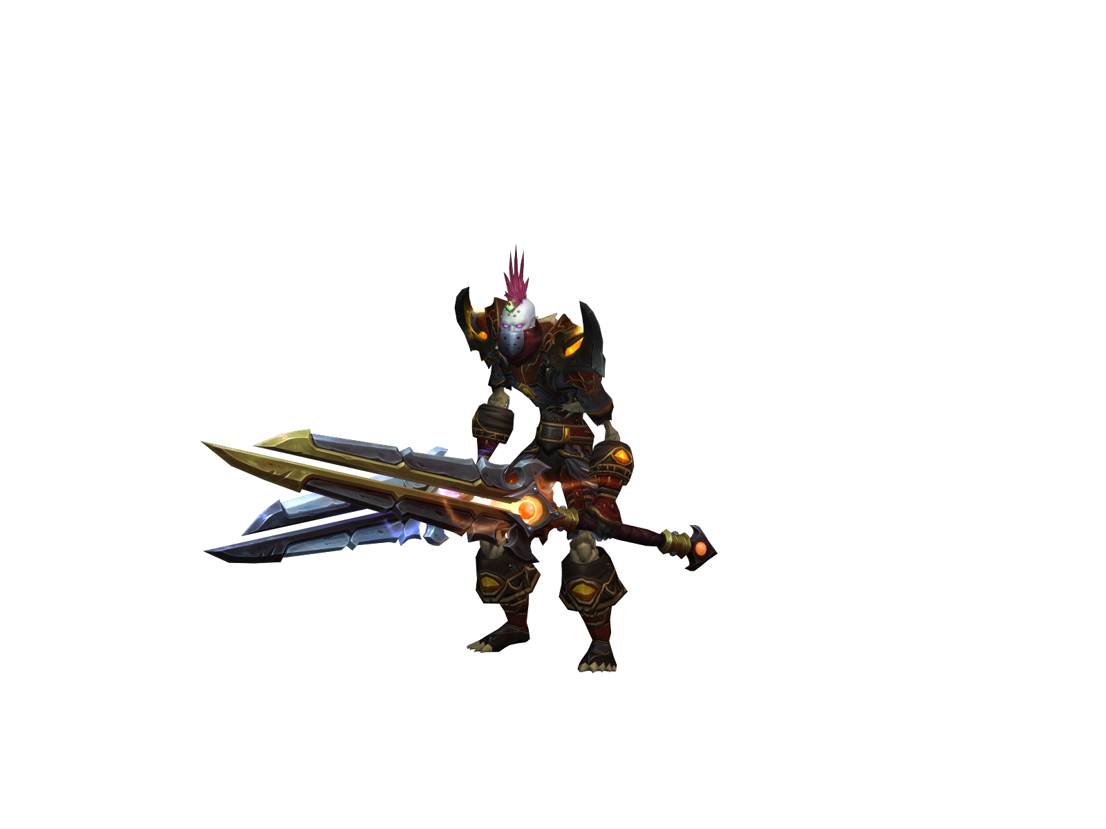 Náyruk 3D character render
