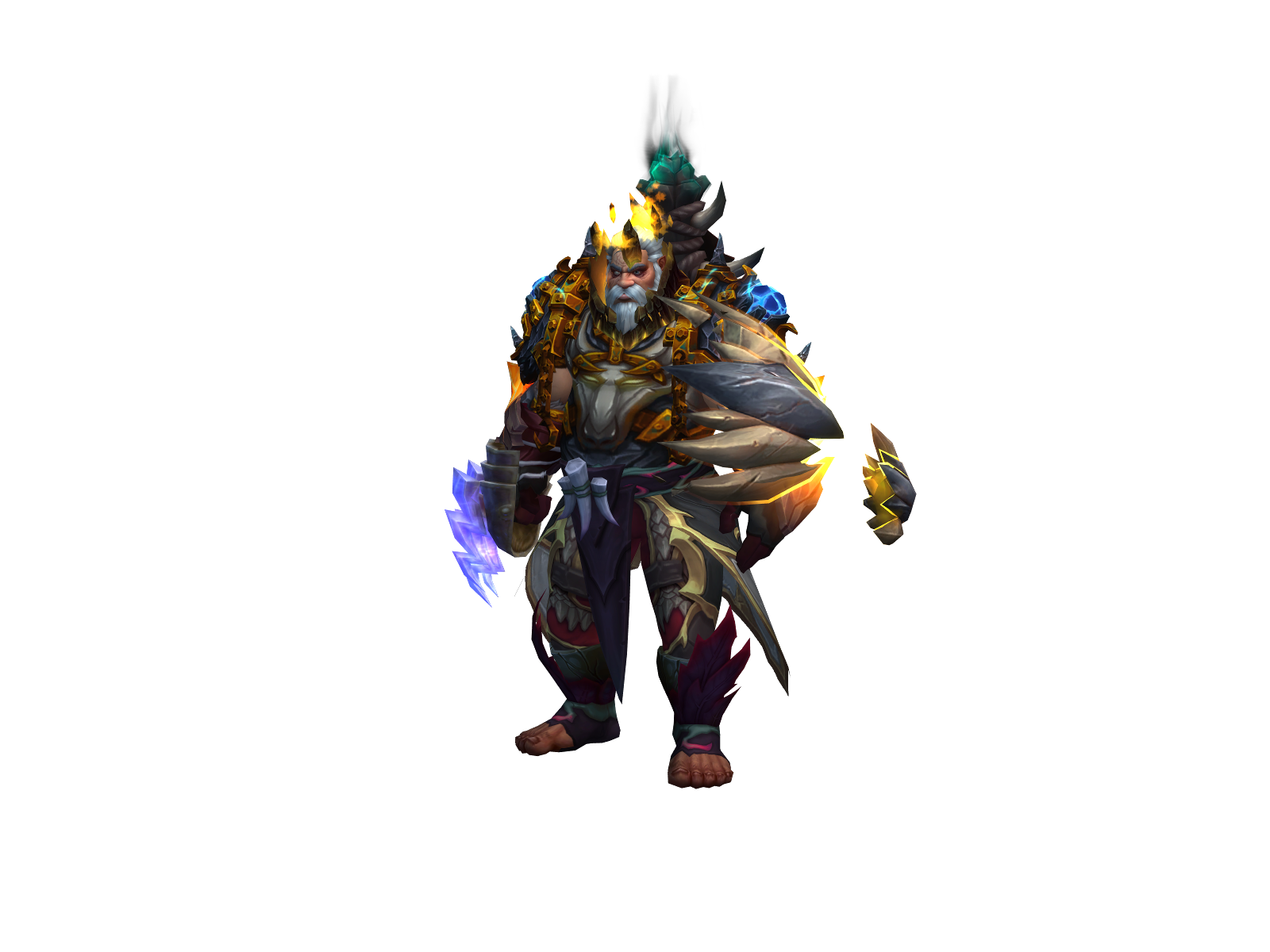 Chamatoo 3D character render