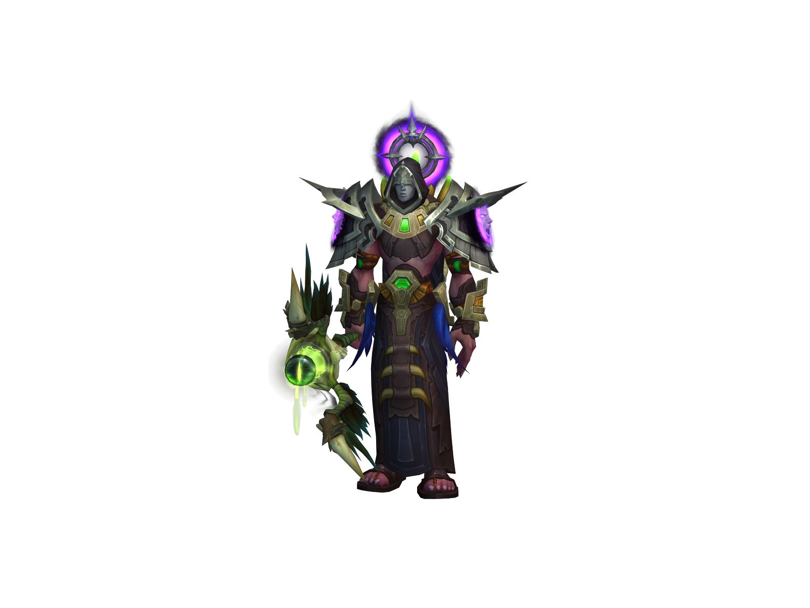 Elftranger 3D character render