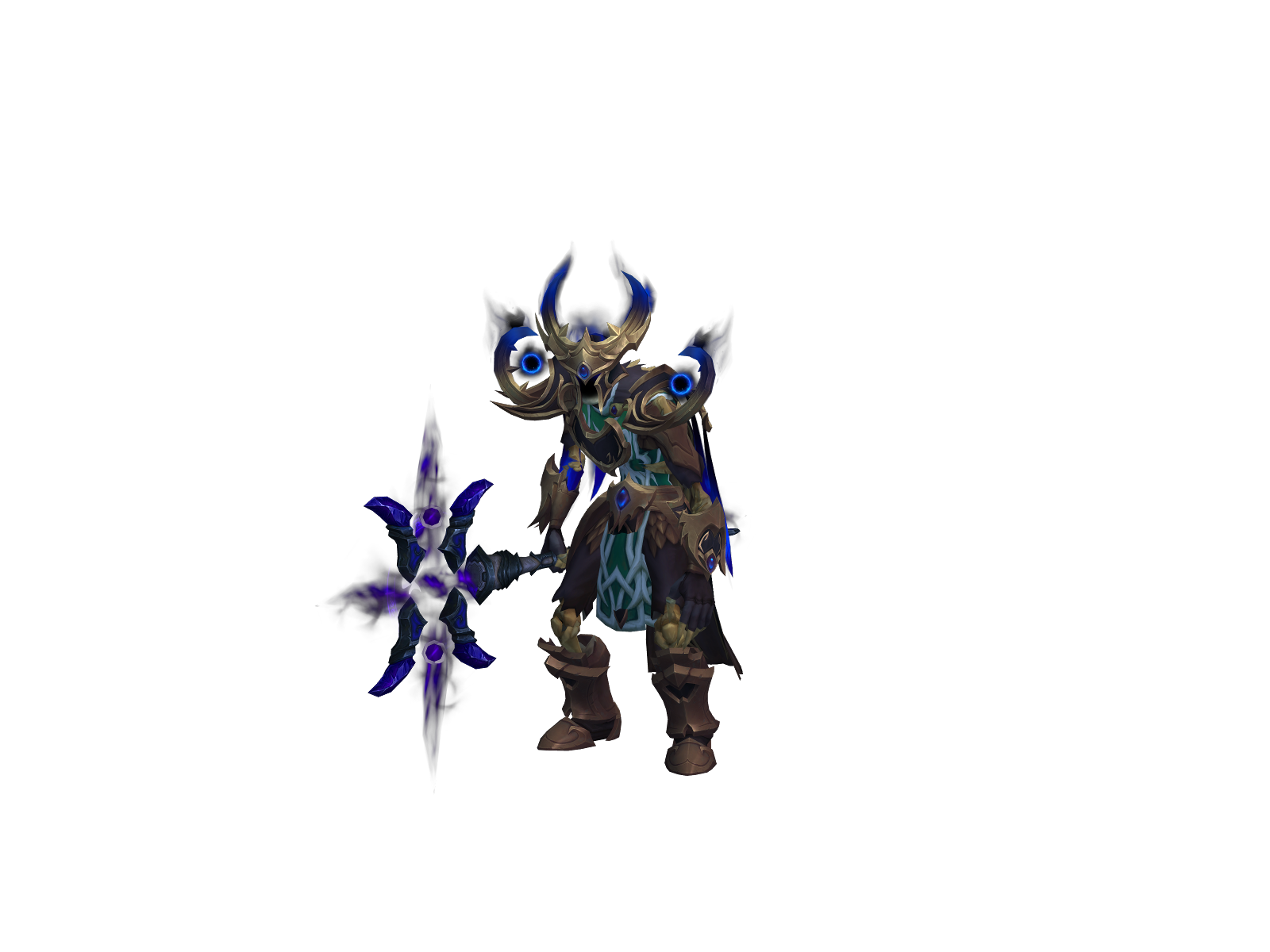 Whichkings 3D character render