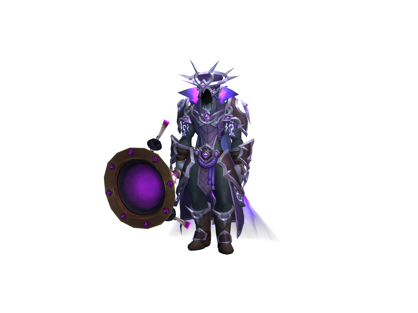 Táaká 3D character render