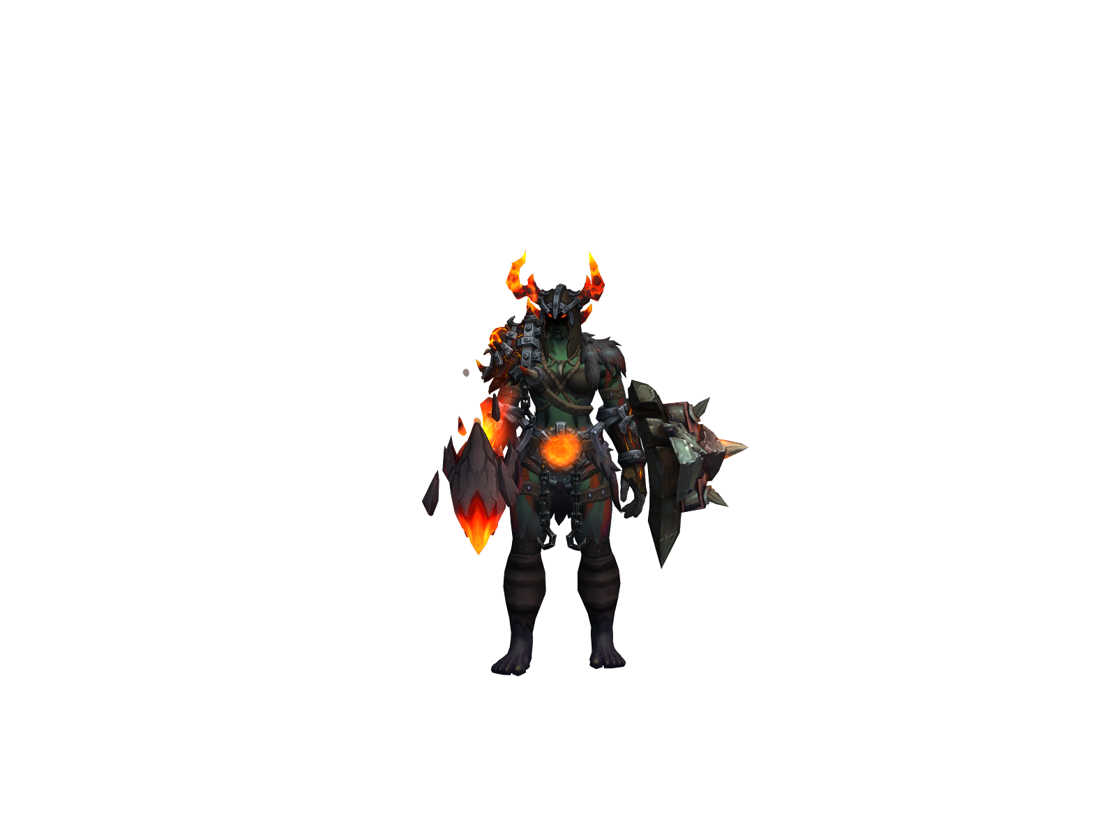 Ghordototem 3D character render