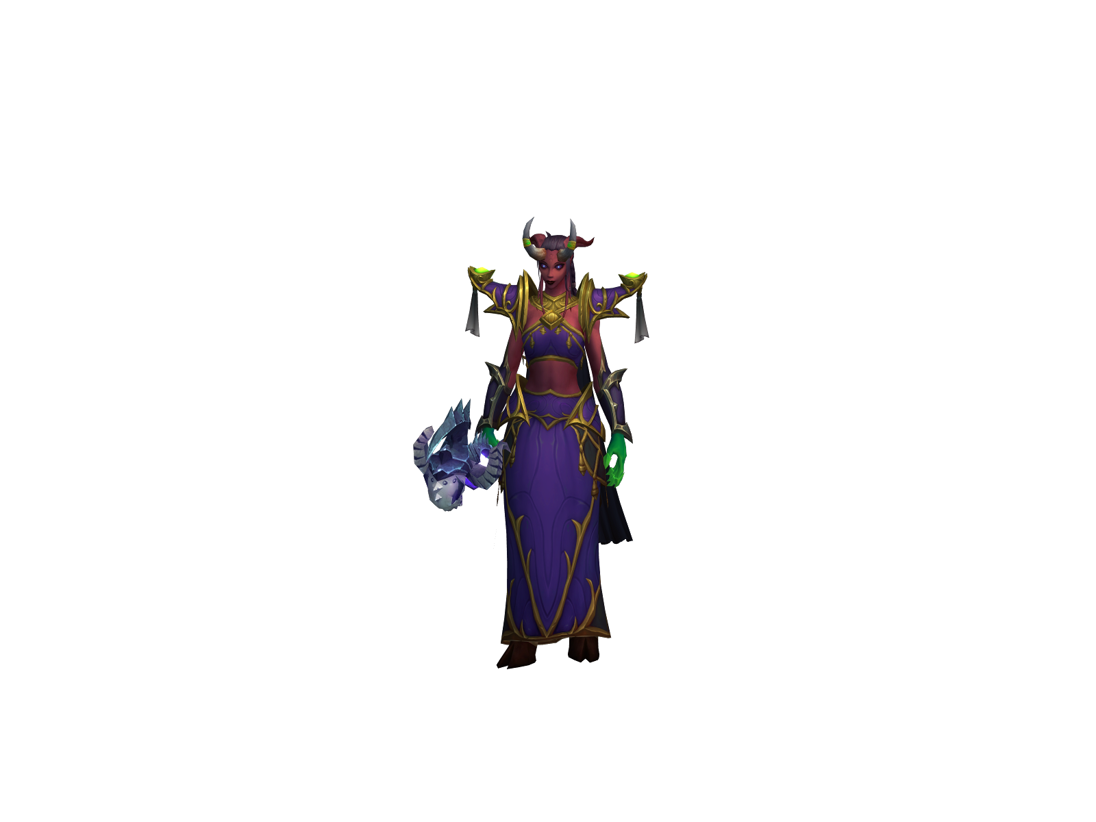 Malathar 3D character render