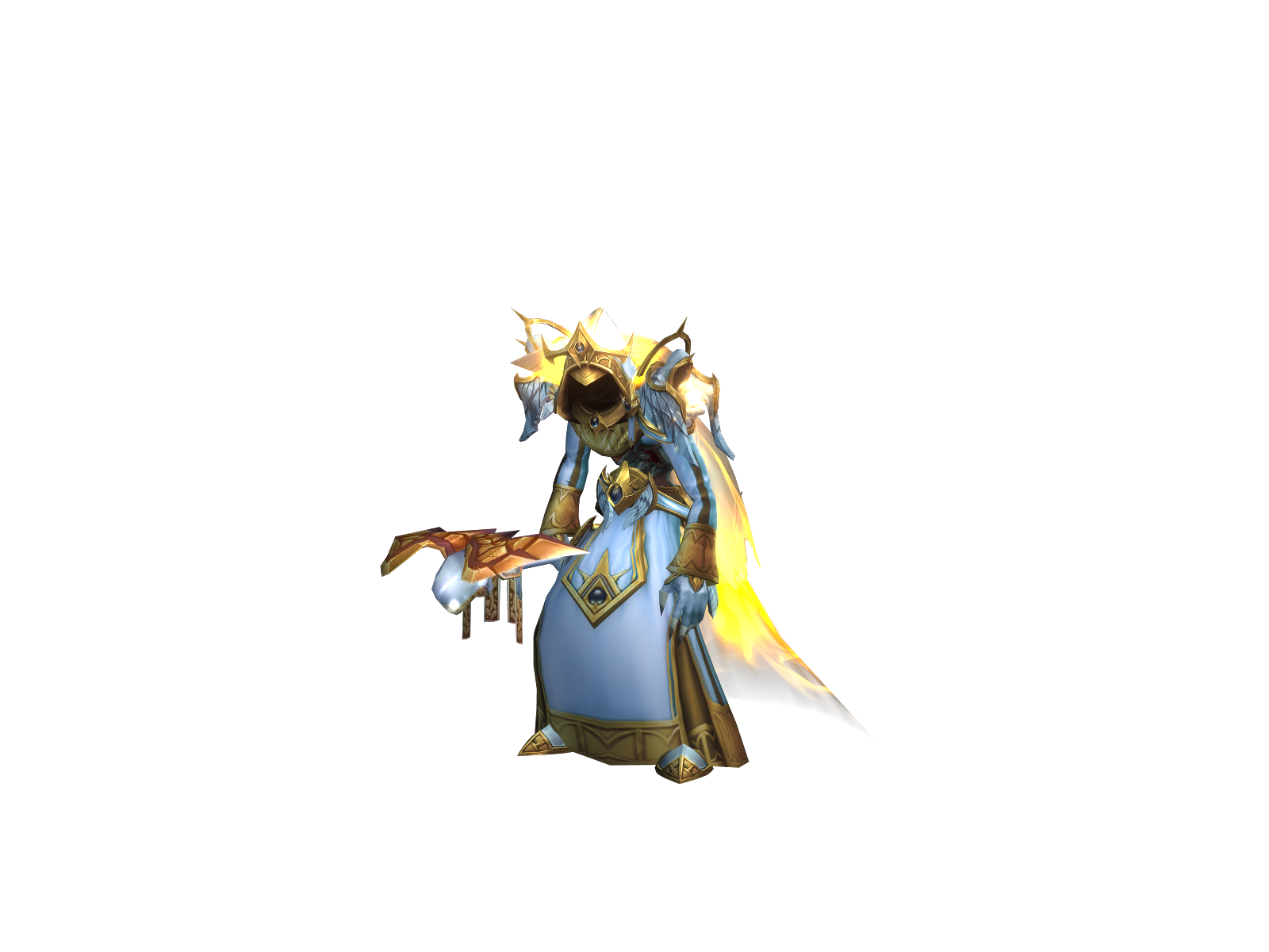 Nósgoroth 3D character render