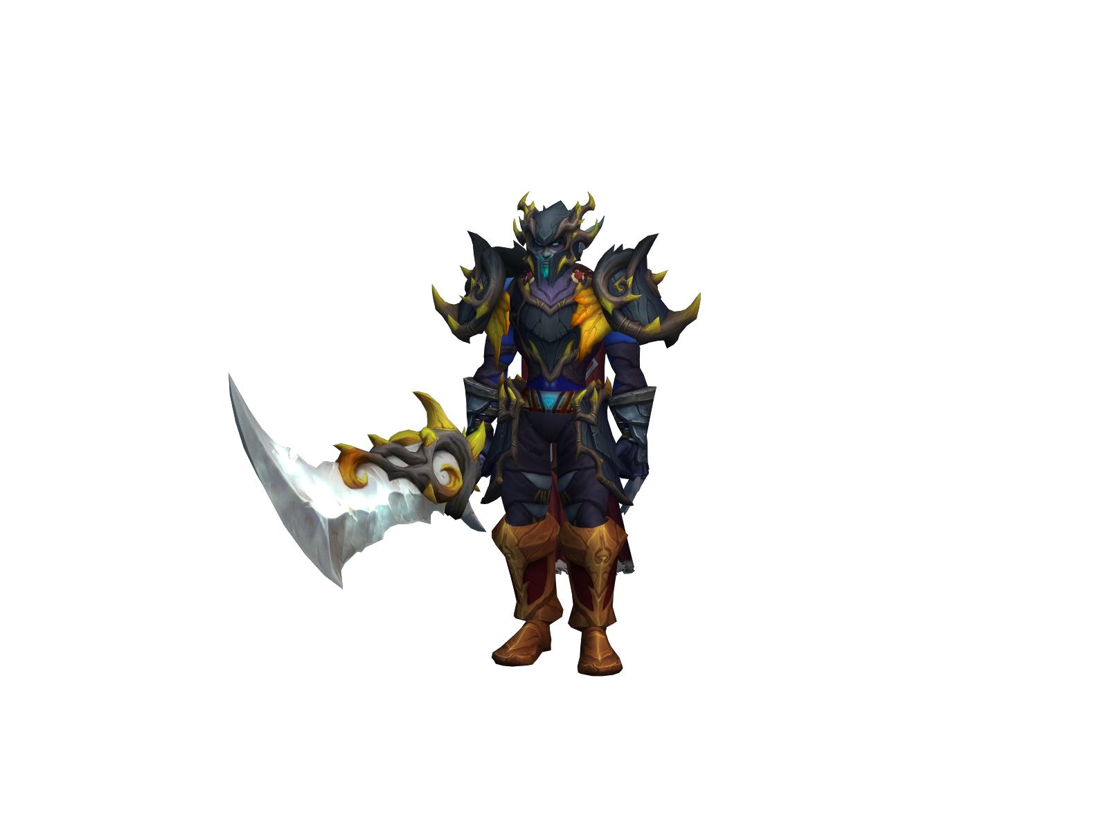 Wedeath 3D character render