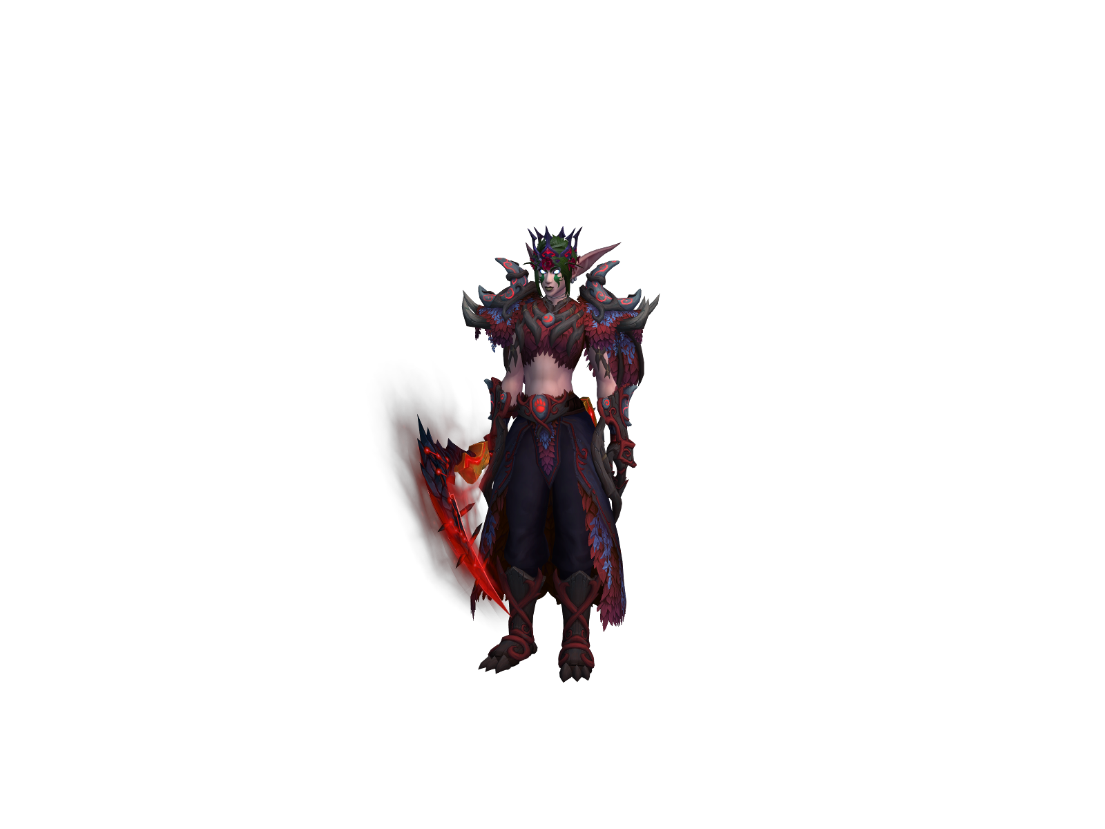 Akhal 3D character render