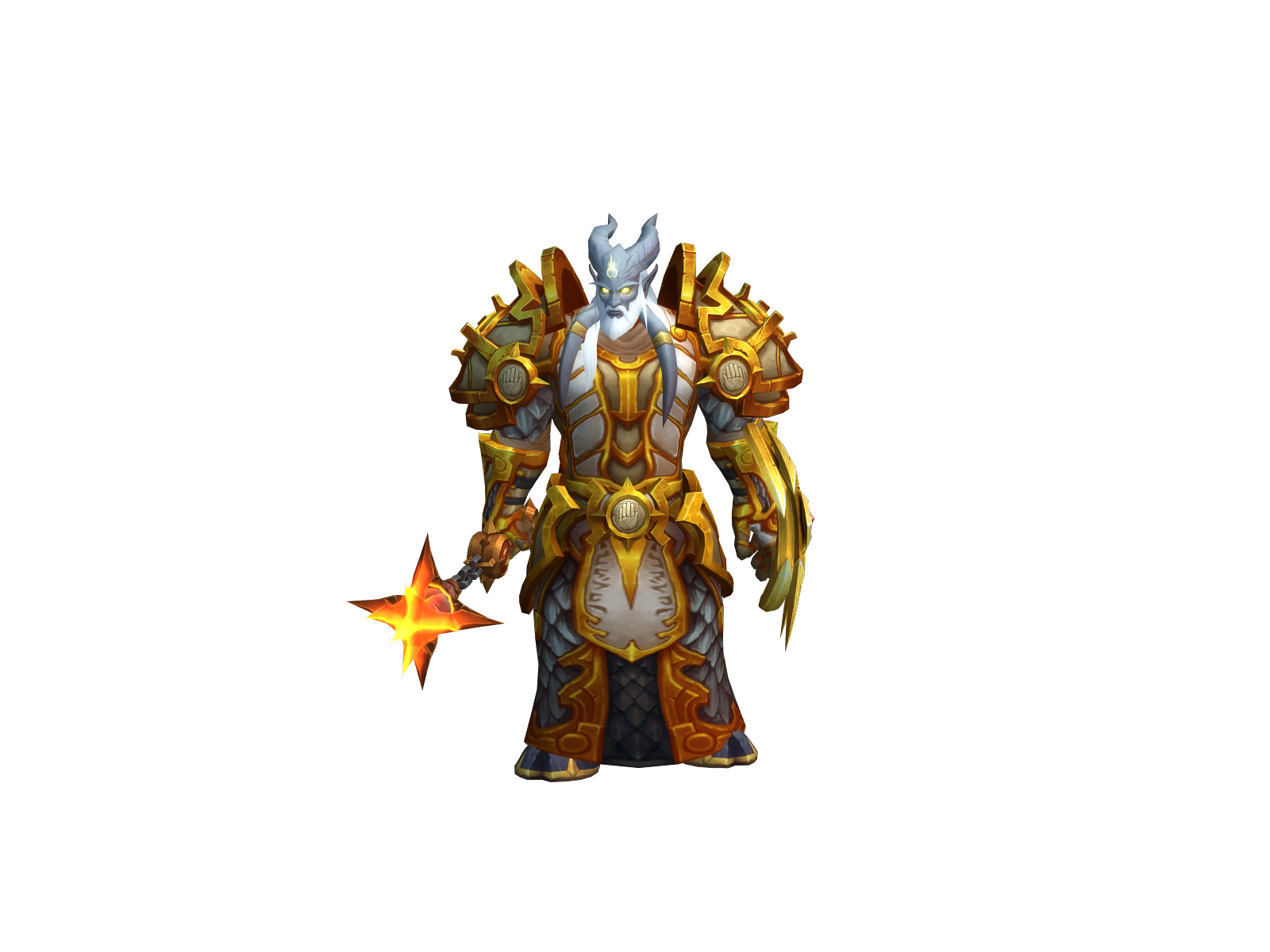 Paladrunk 3D character render