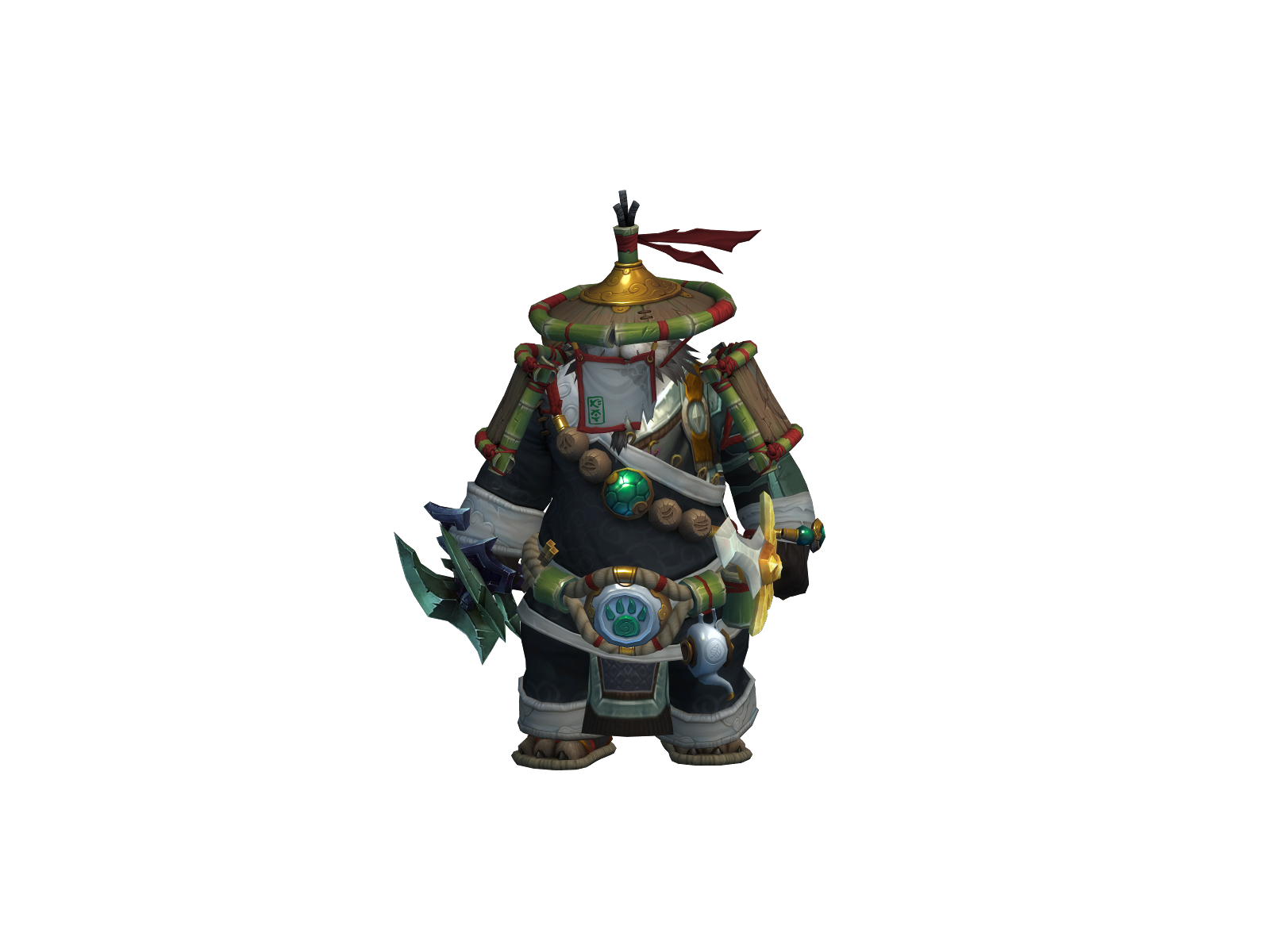 Jengibrew 3D character render