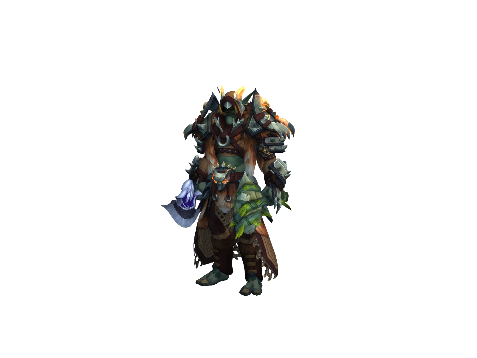 Pumtemate 3D character render