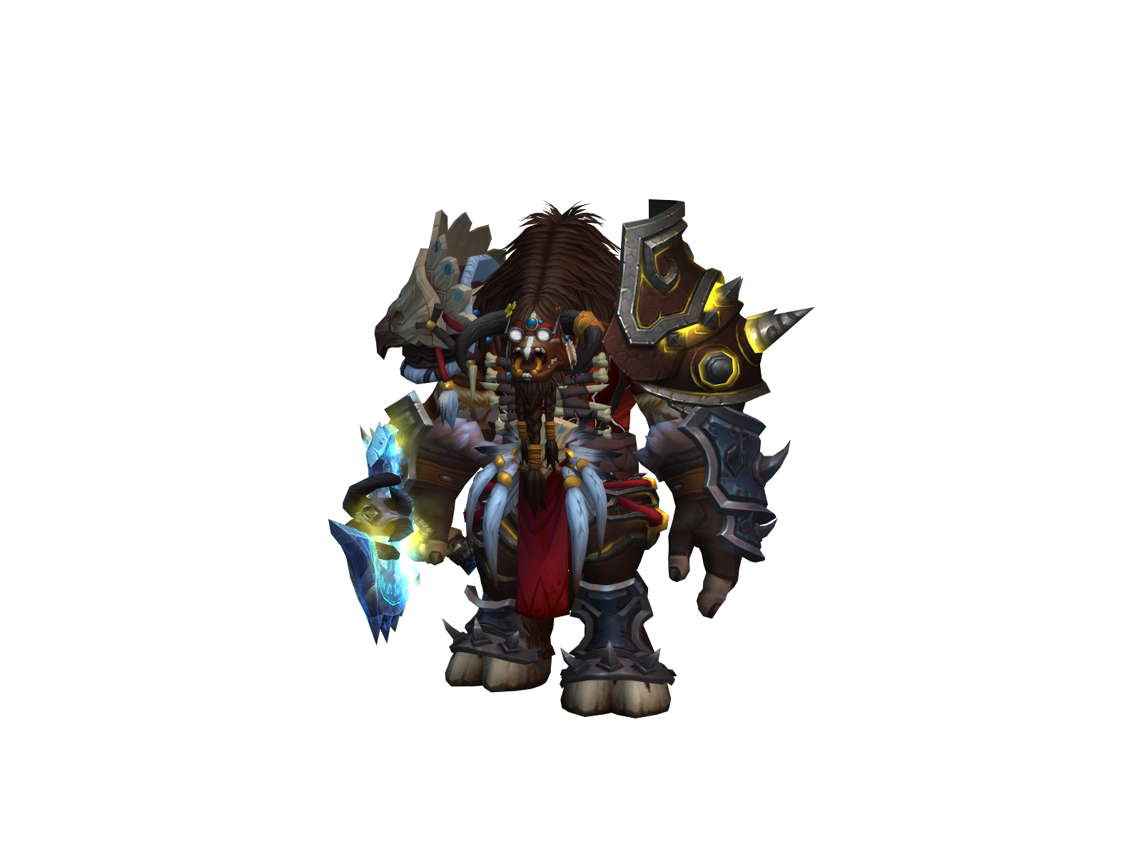 Pîri 3D character render