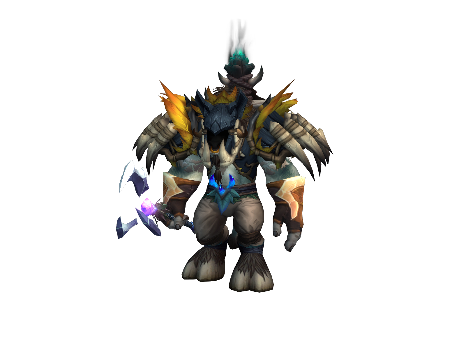 Chicuito 3D character render