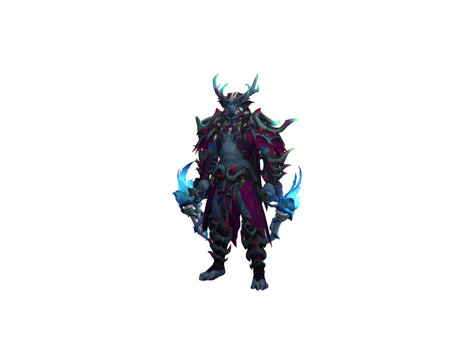 Ogadrok 3D character render