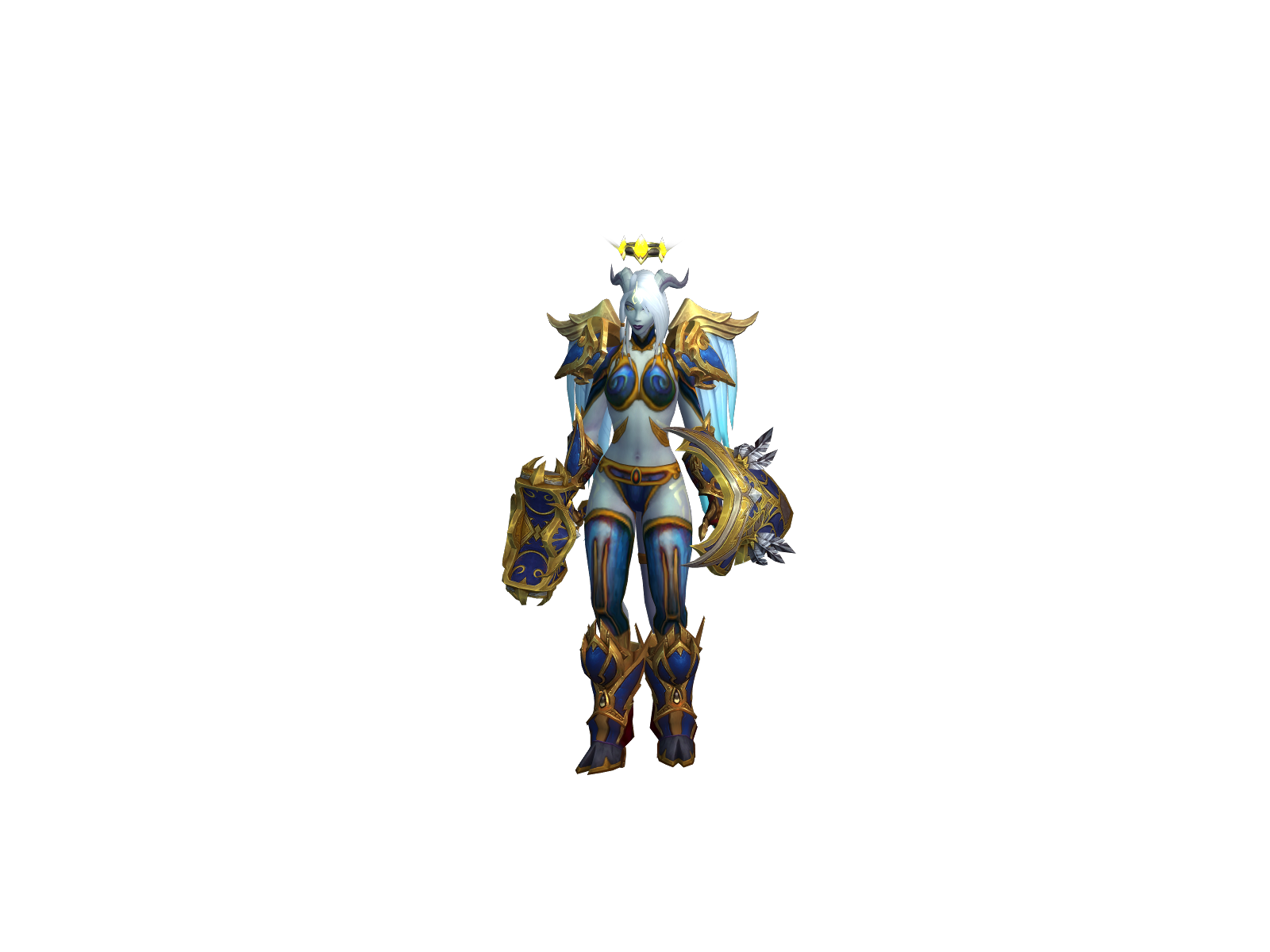 Fischll 3D character render
