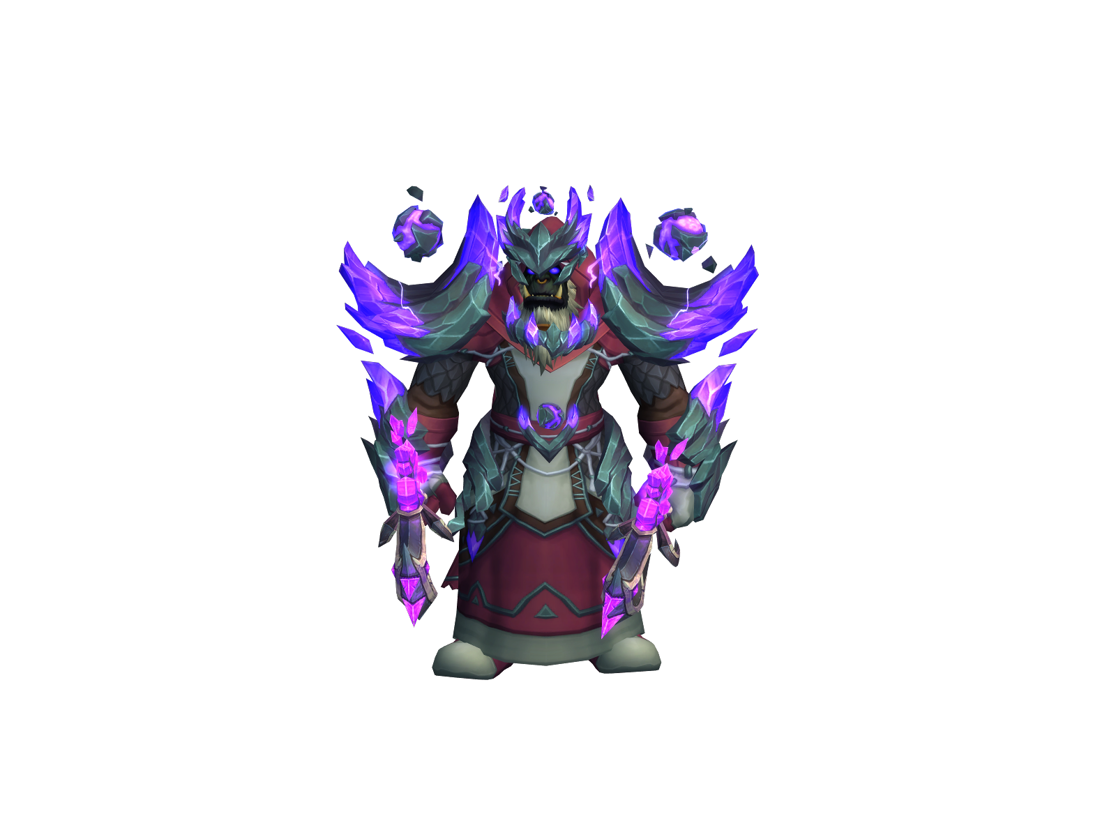 Wolfbang 3D character render