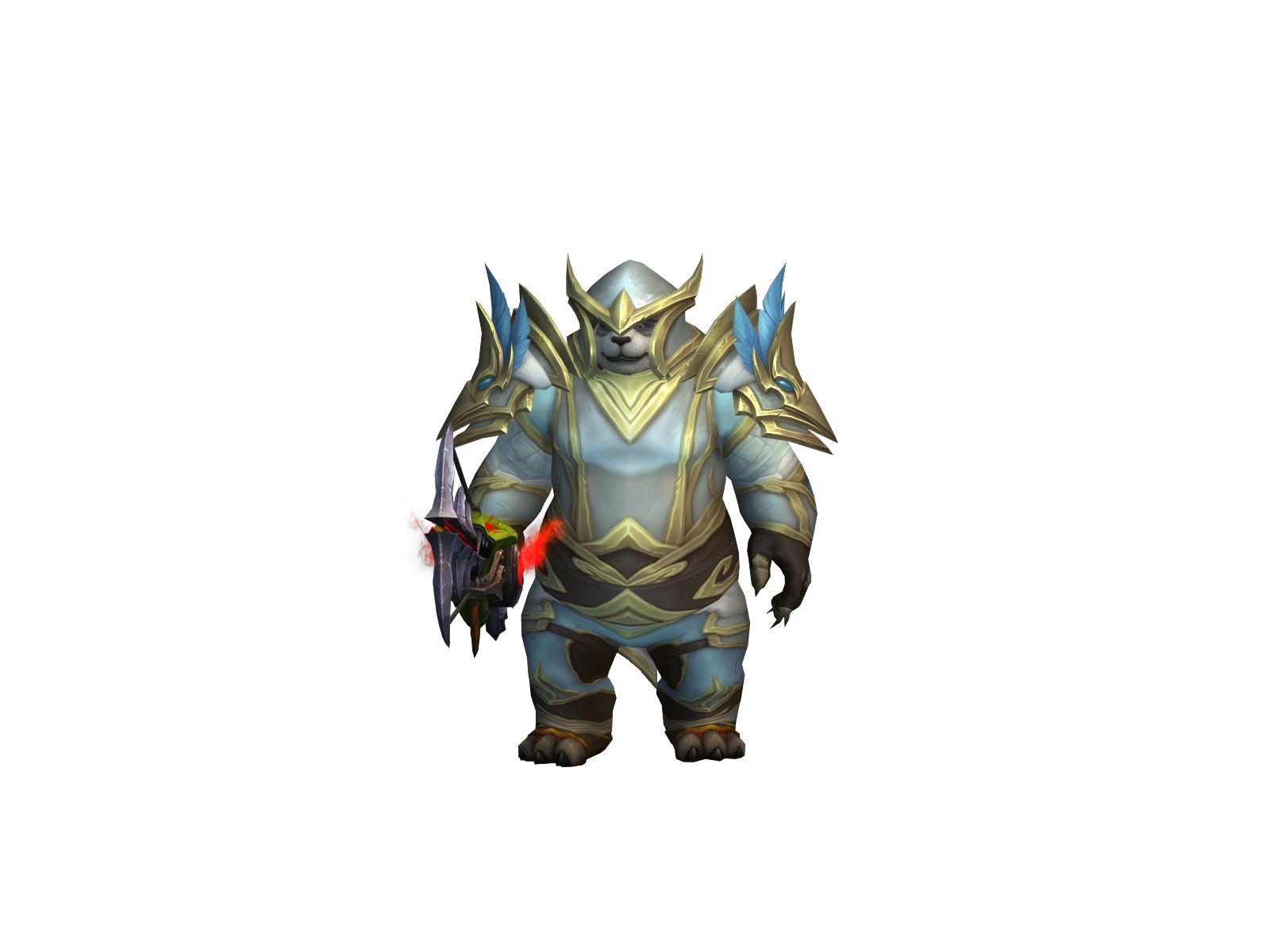Mingshot 3D character render