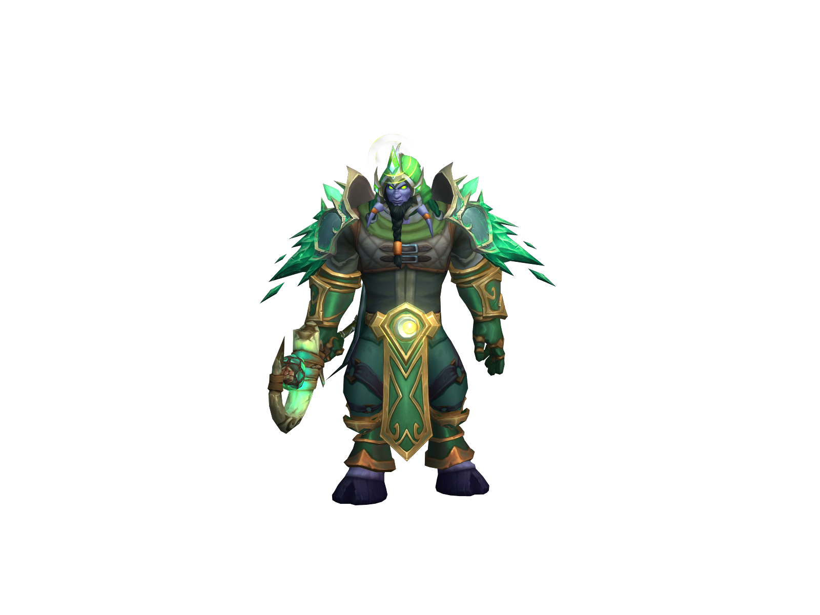Darakker 3D character render