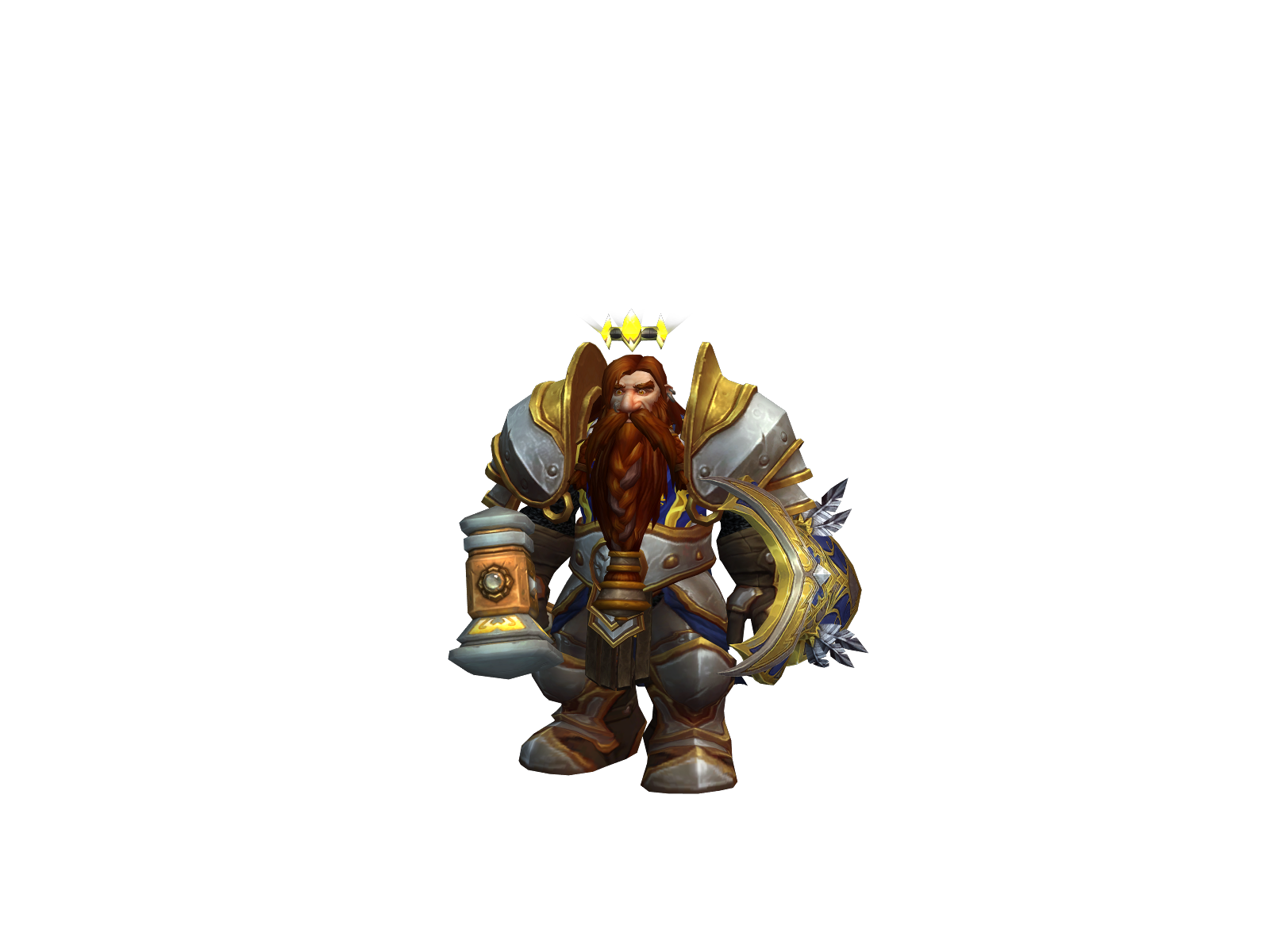 Ragnær 3D character render