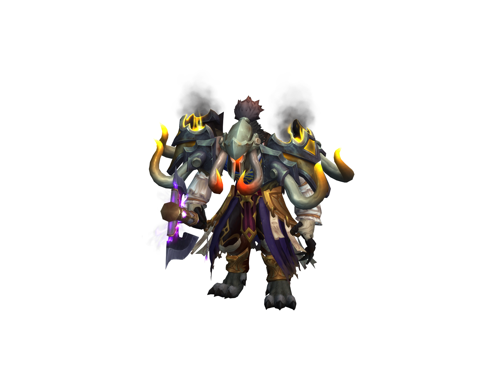 Bestiax 3D character render
