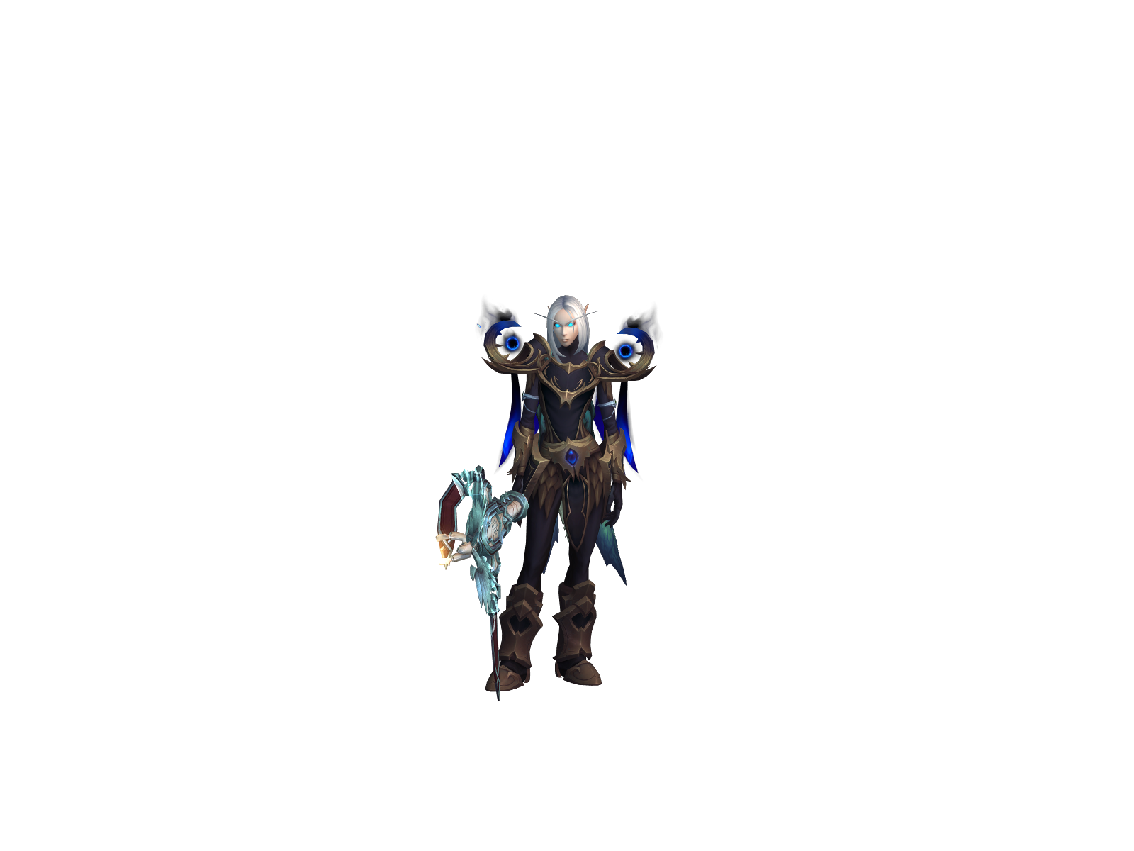 Hachitt 3D character render