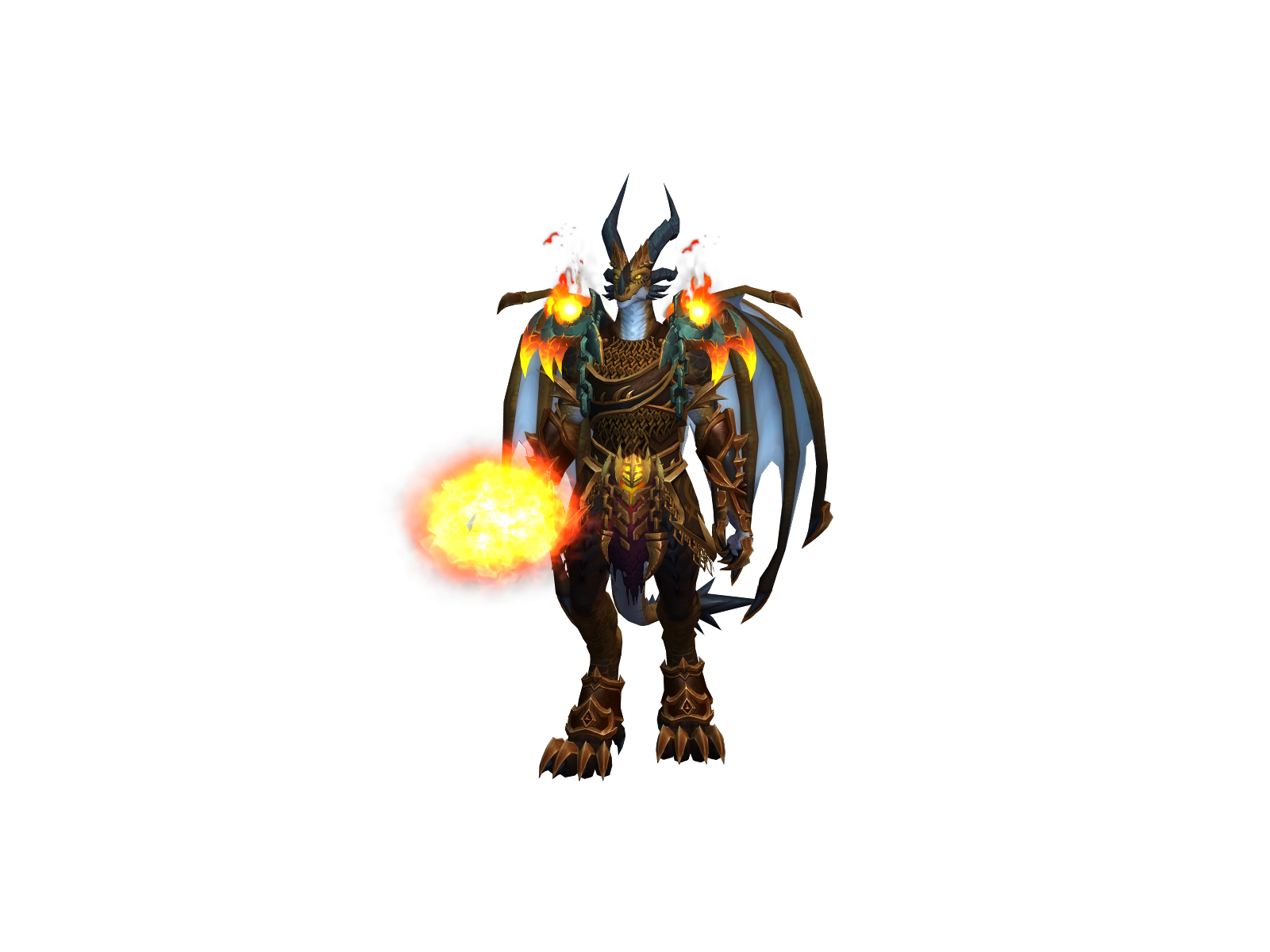 Diablefire 3D character render