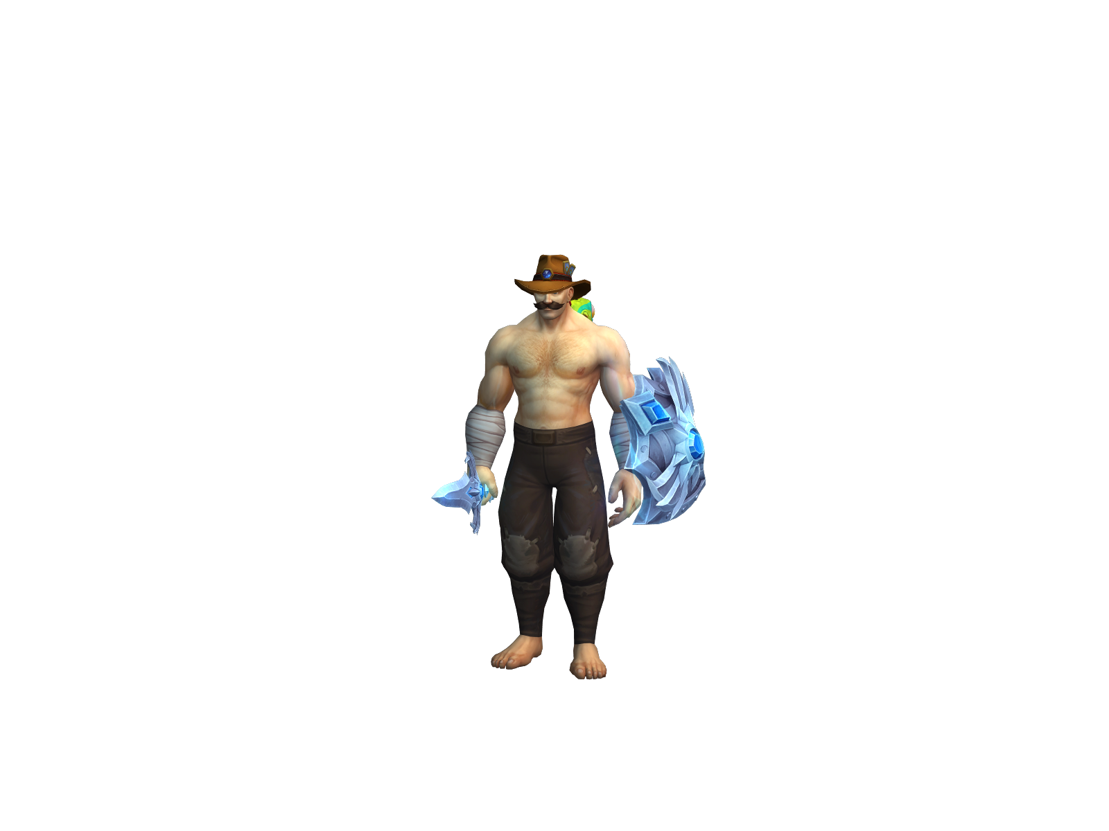 Kronucks 3D character render