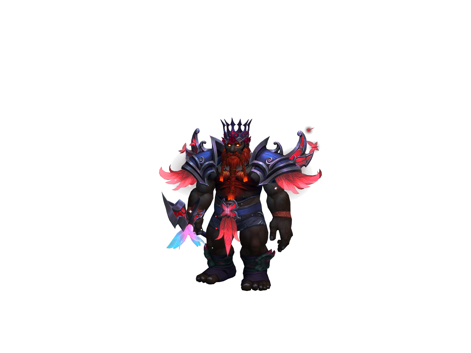 Palboscoton 3D character render