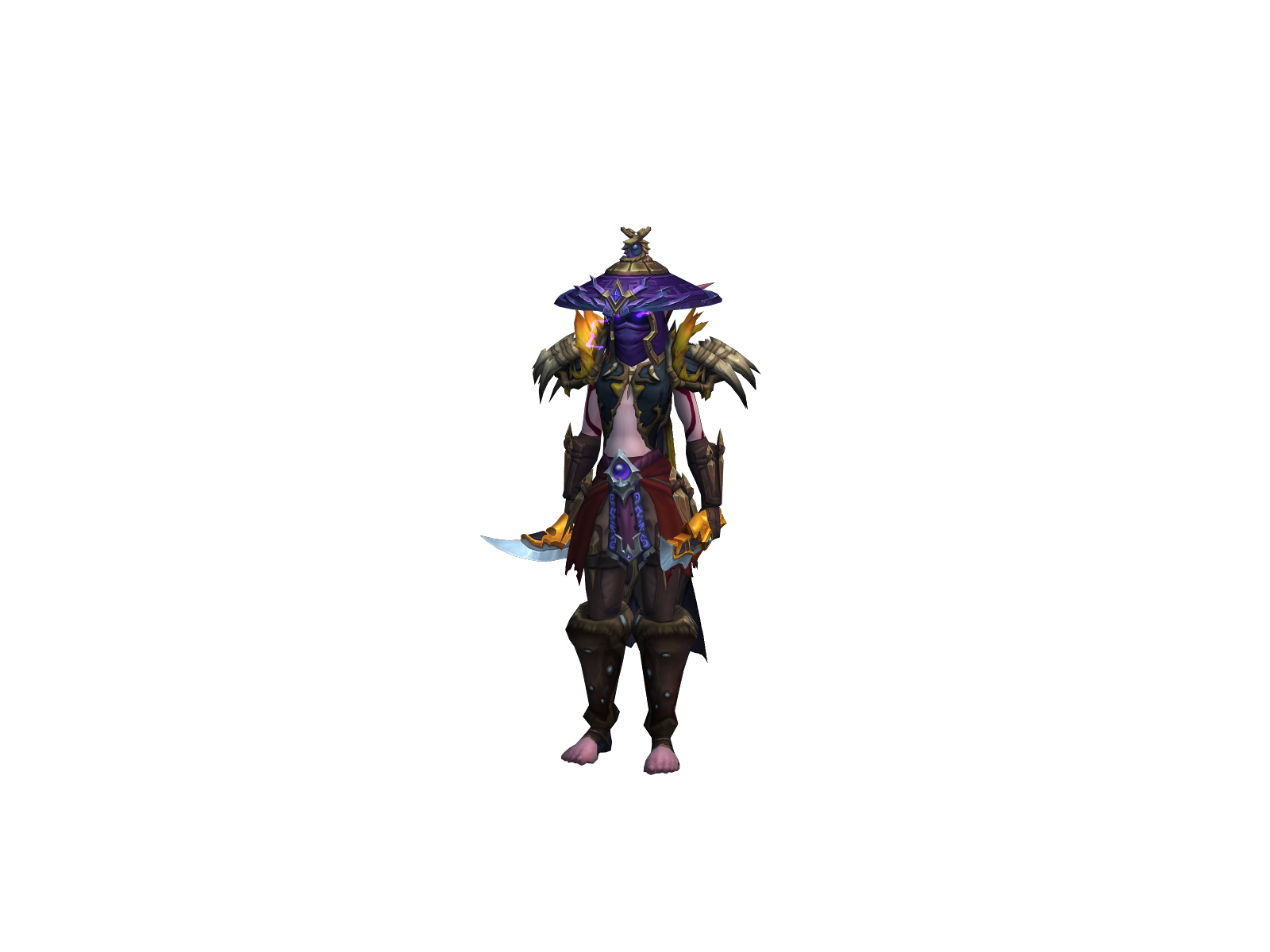 Azzuh 3D character render
