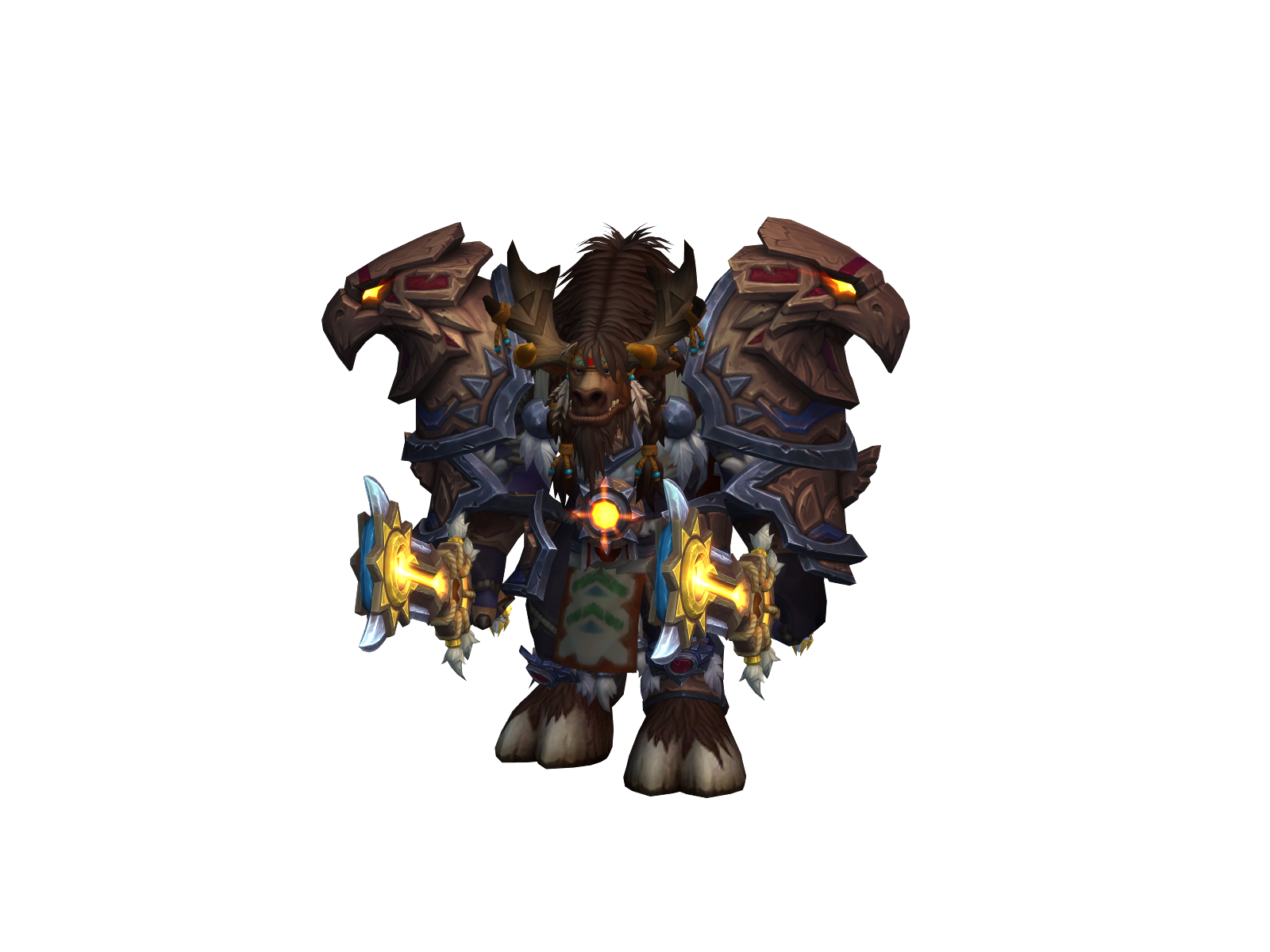 Zelenborer 3D character render