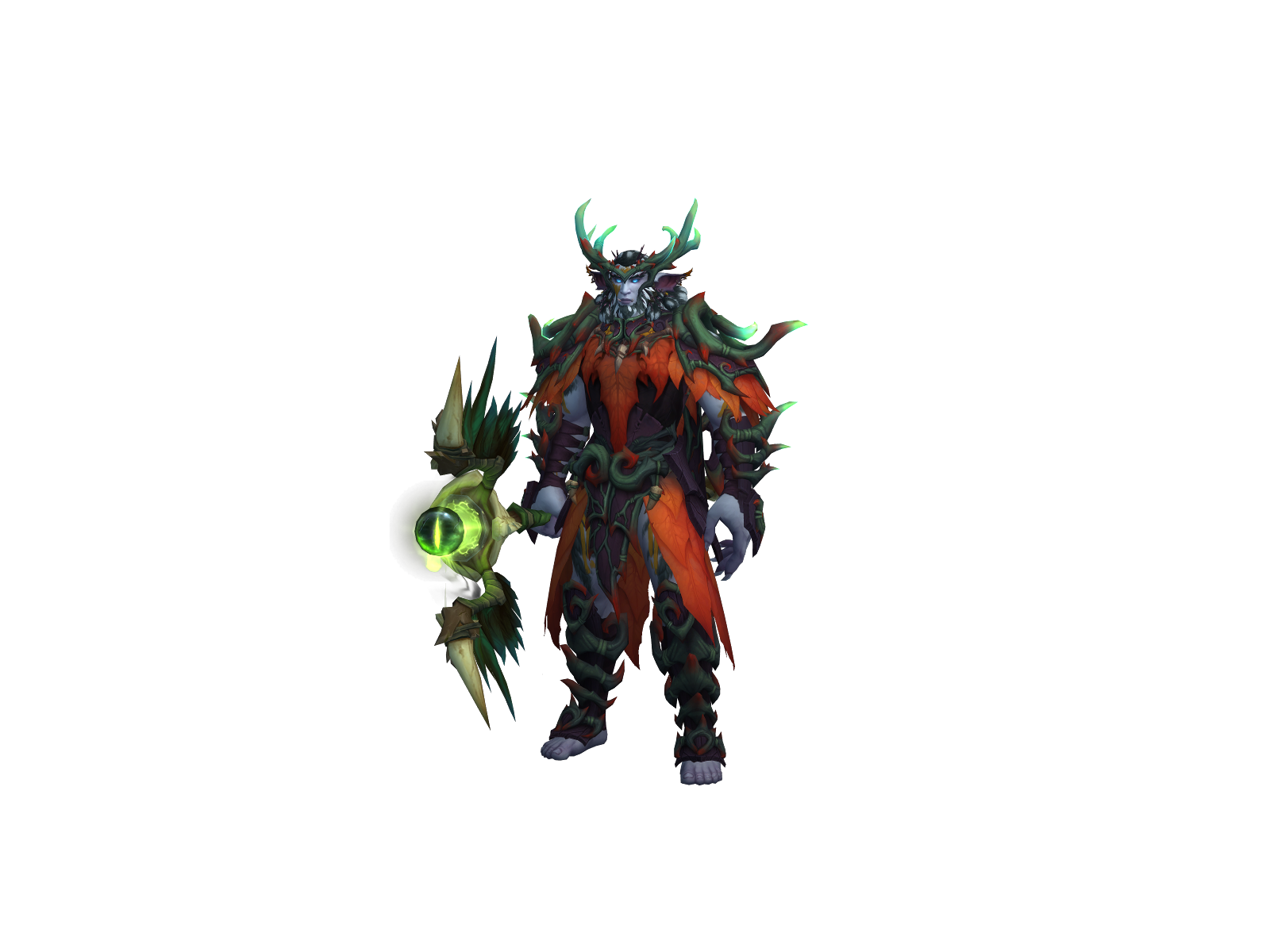 Eberos 3D character render