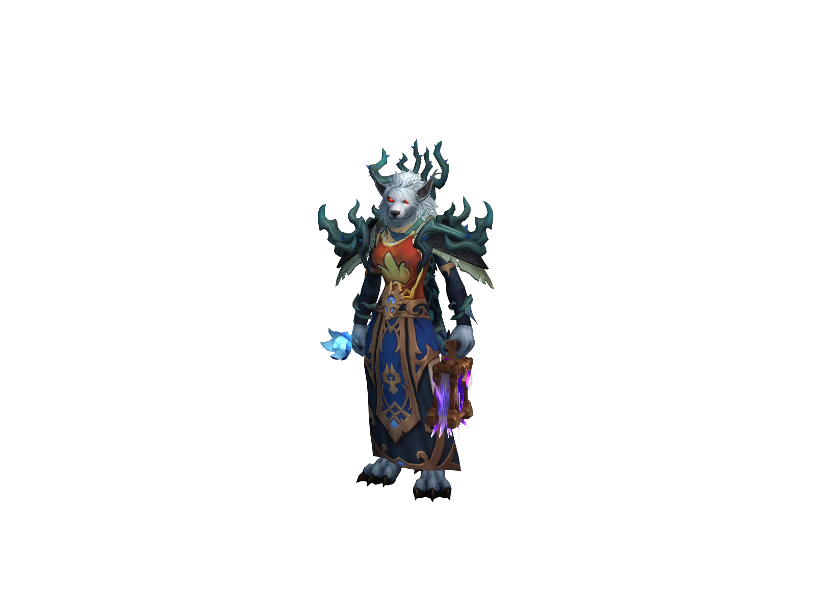 Vleond 3D character render