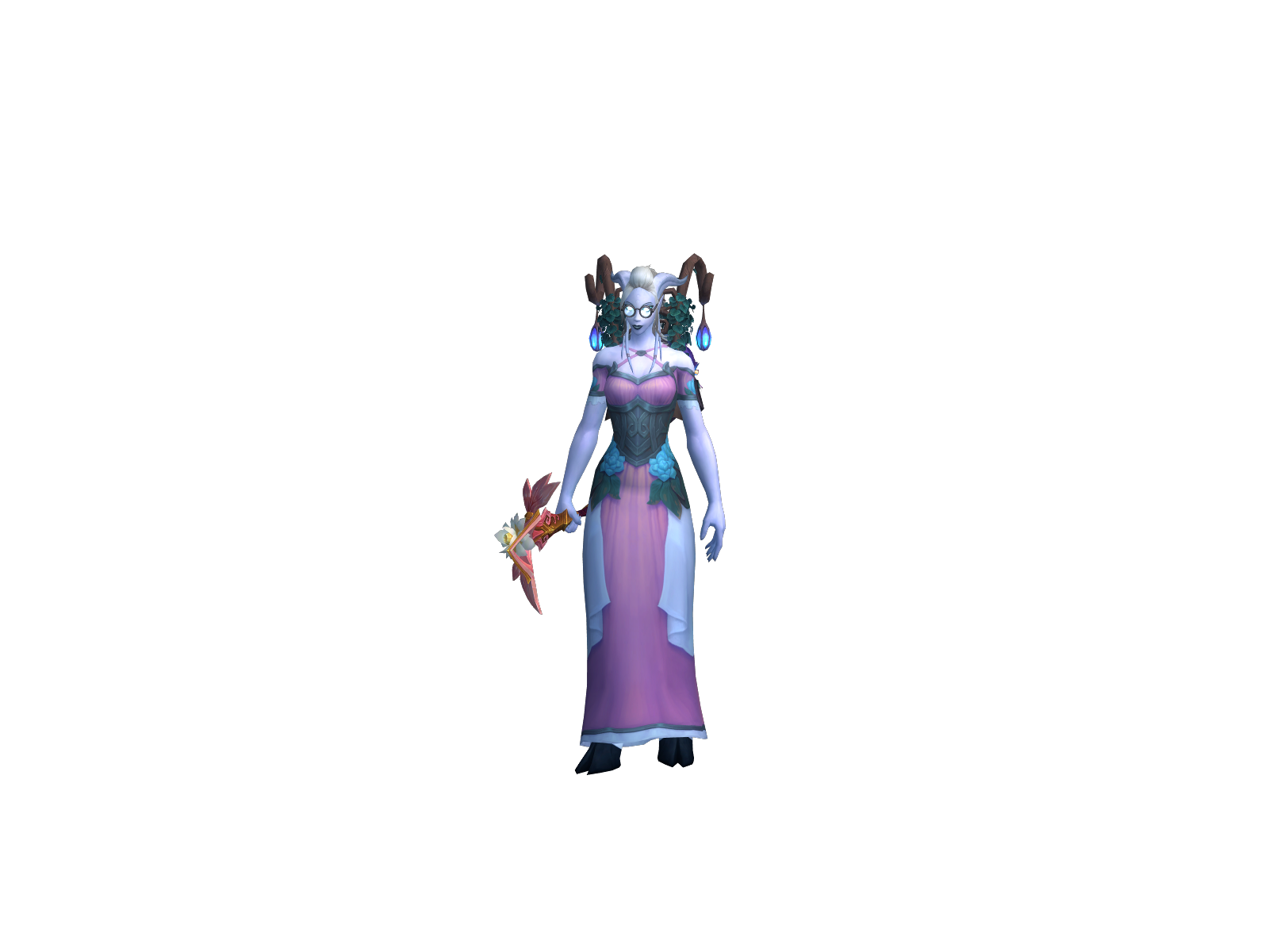 Tuliip 3D character render